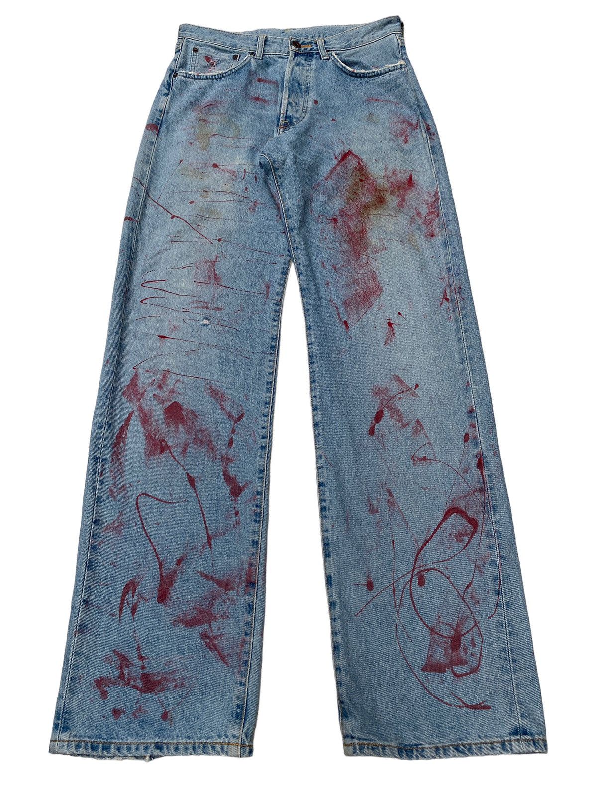 Edwin Vintage Brand Edwin Distressed Jeans 1990s Size US 30 / EU 46 - 3 Thumbnail