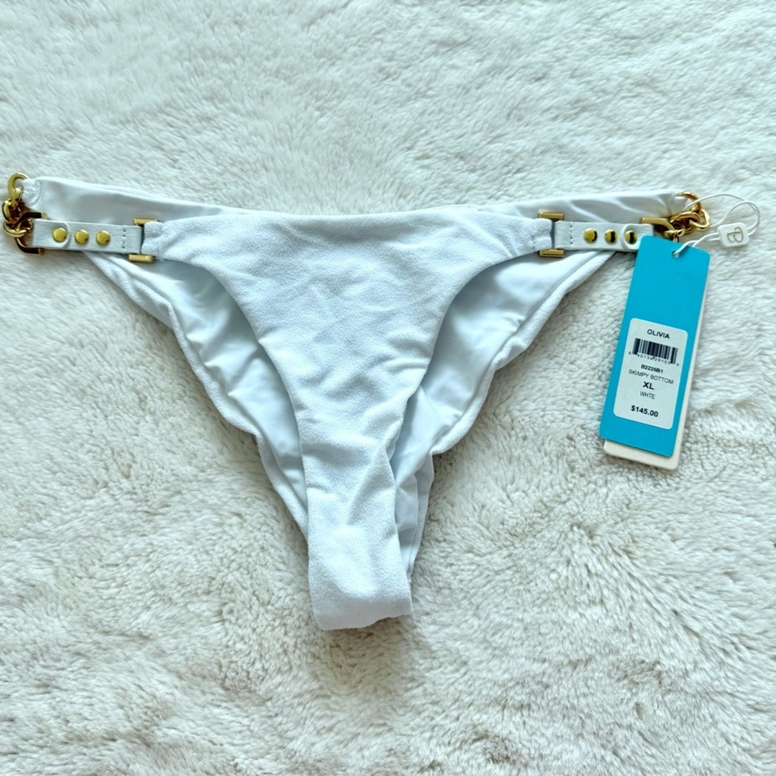 Other NWT!!! Beach bunny Olivia swim bottom size XL 145$ Size XL / US 12-14 / IT 48-50 - 1 Thumbnail