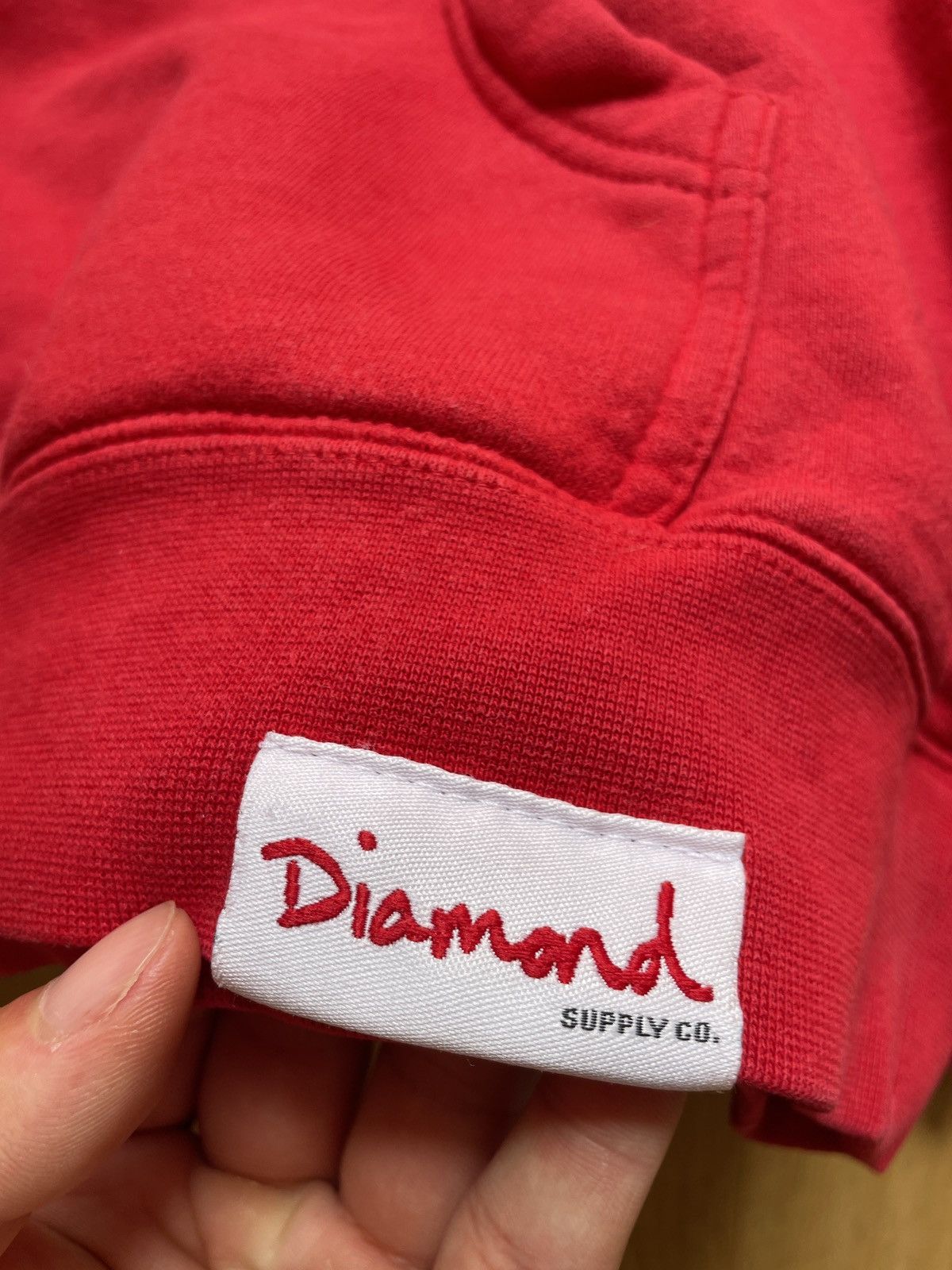 Diamond Supply Co. Diamond Supply CO. Logo Graphic Hoodie Red Size Medium Size US M / EU 48-50 / 2 - 3 Thumbnail