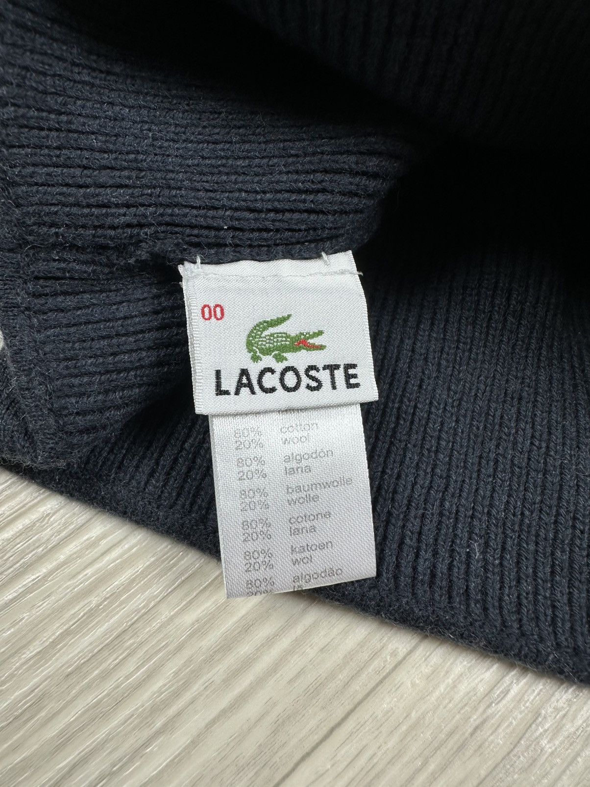 Lacoste × Vintage Vintage 90s Lacoste Hat Cap One Size Size ONE SIZE - 7 Thumbnail
