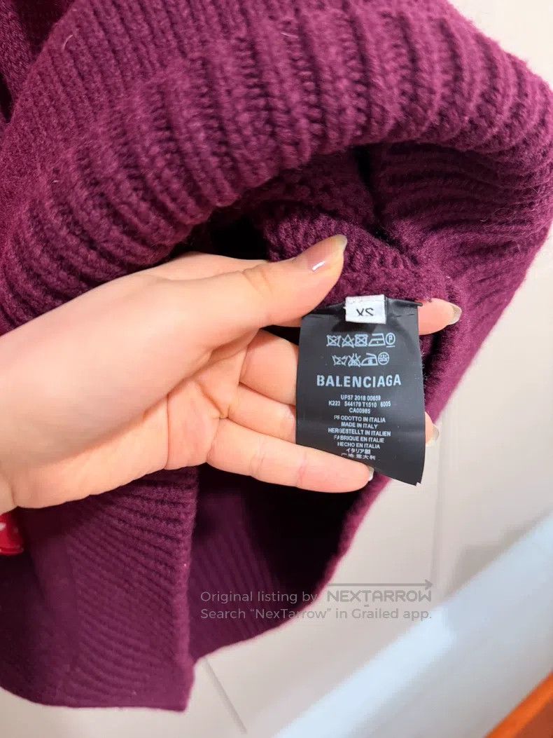 Balenciaga Balenciaga Knitted Sweater Size US XS / EU 42 / 0 - 3 Thumbnail