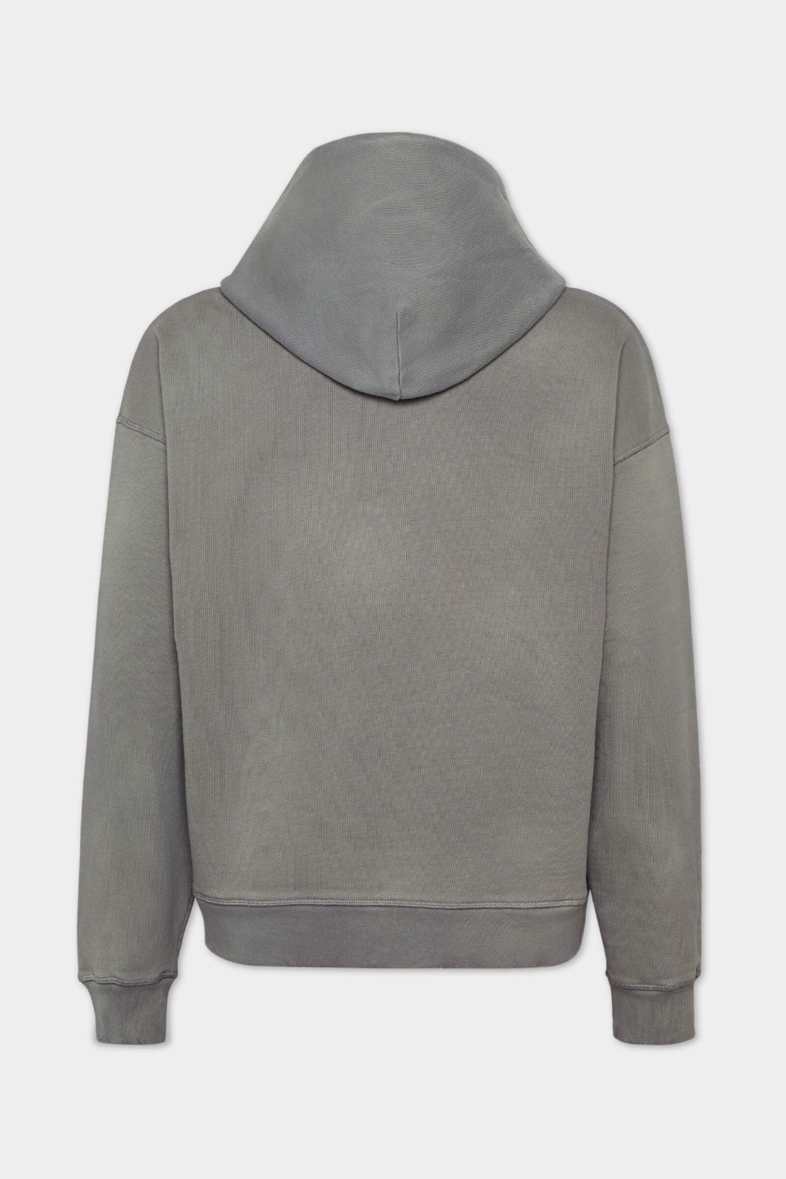Dsquared2 o1mle0126 Destroyed Invicta Loose Fit Hoodie in Dark Gray Size US M / EU 48-50 / 2 - 2 Thumbnail