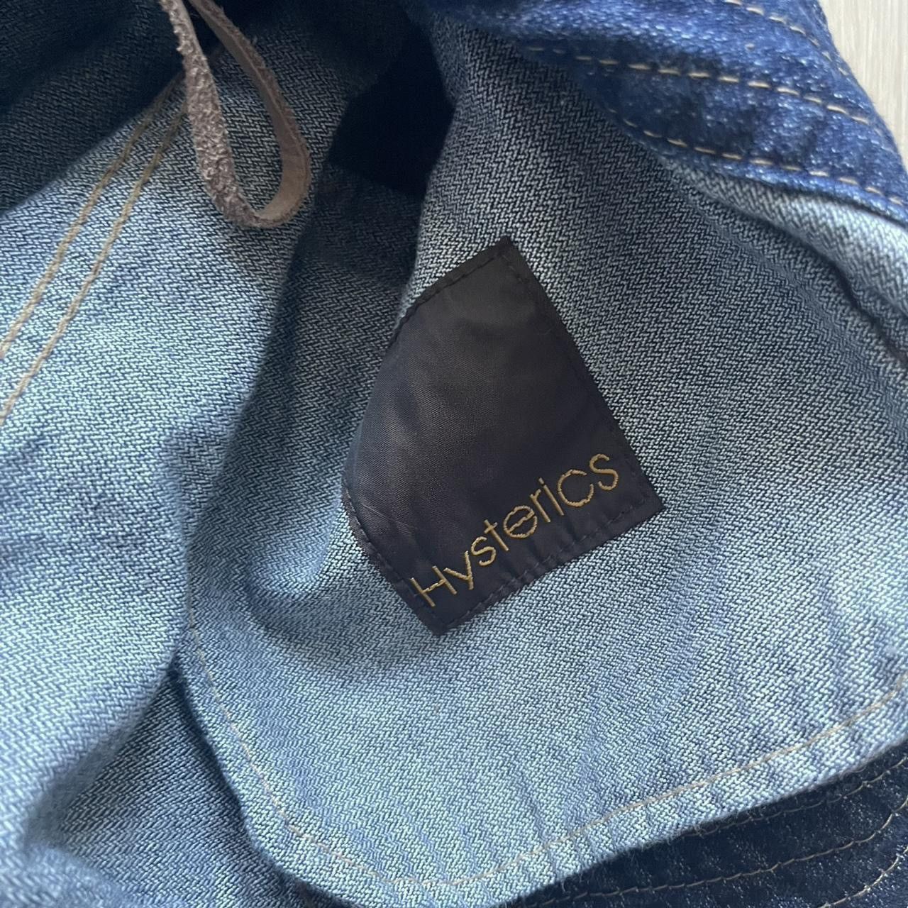 Hysteric Glamour hysterical glamour dark blue denim jacket Size M / US 6-8 / IT 42-44 - 2 Thumbnail