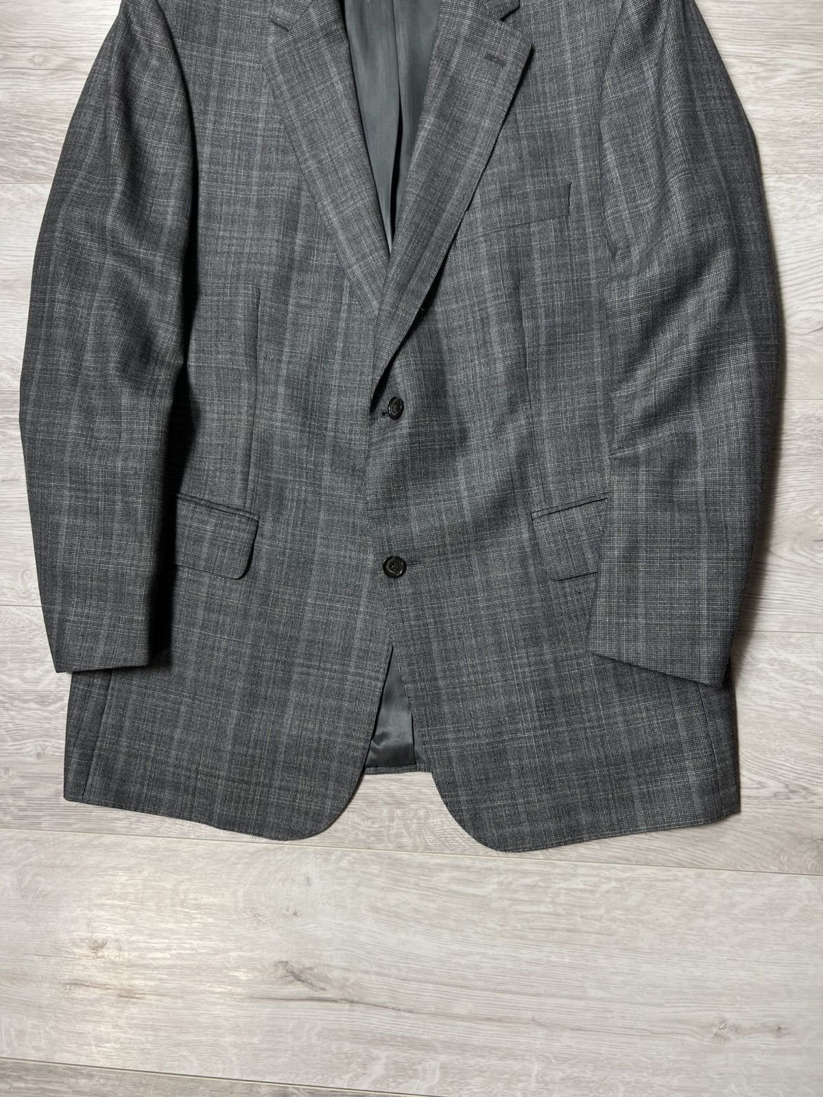 Burberry Burberry London K-Knopf Wool & Silk Blazer Jacket Size 50 Size 40R - 3 Thumbnail