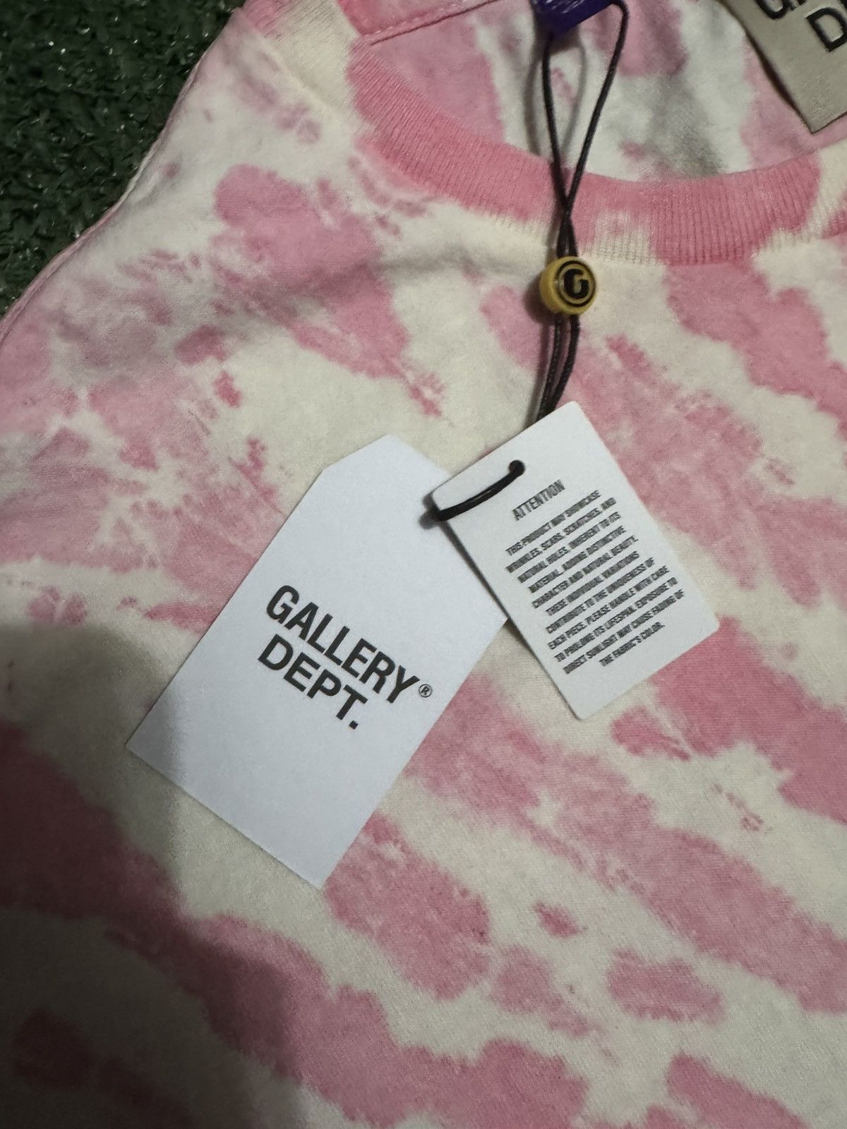Gallery Dept. Gallery Dept. Tie Dye Overall Graphic Logo Tee Size US XXL / EU 58 / 5 - 4 Thumbnail