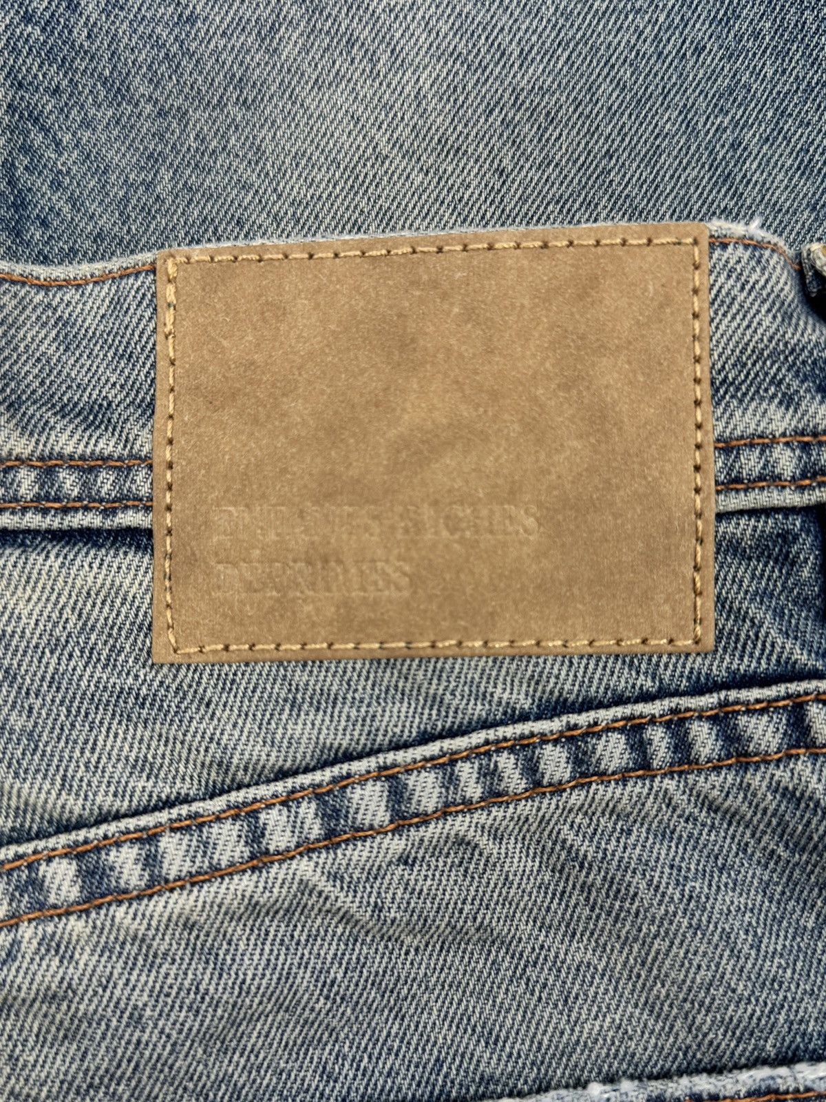 Enfants Riches Deprimes DISTRESSED DOUBLE LINED WINTER DENIM JEANS SIZE: 30 fits 32 Size US 30 / EU 46 - 3 Thumbnail