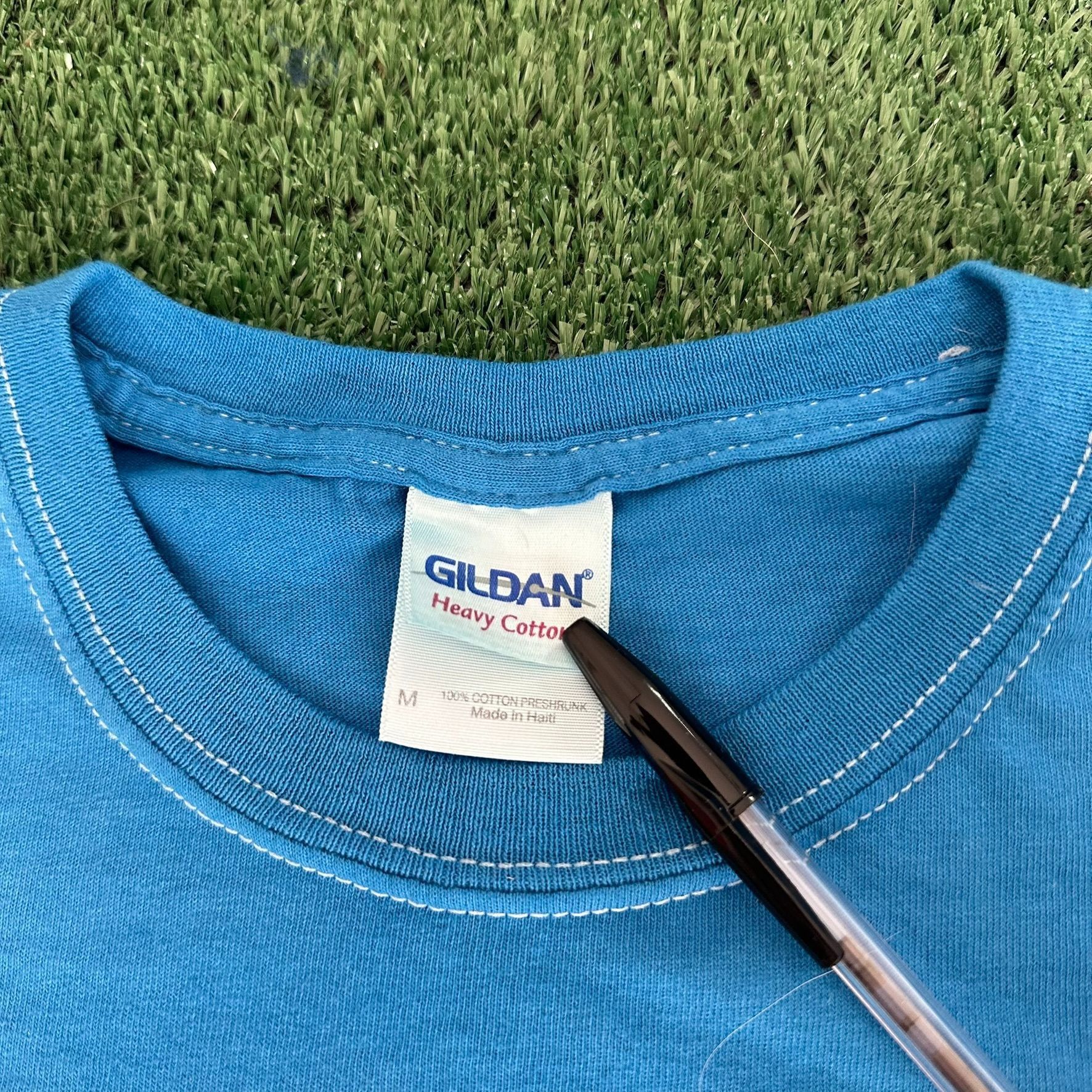 Gildan Vintage Y2K Funny Vodak Tee Drunk Humor Slogan Party Tee Size US M / EU 48-50 / 2 - 7 Thumbnail