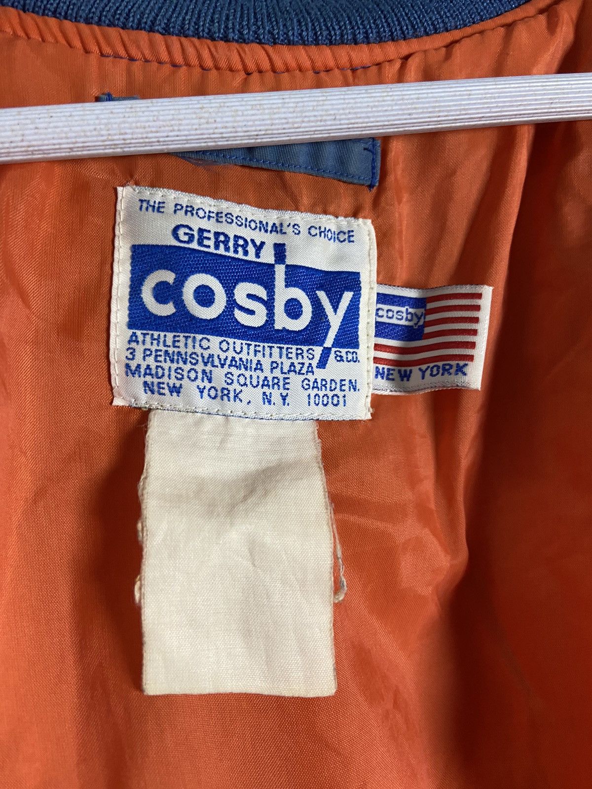 Vintage VINTAGE GERRY COSBY NEW YORK BOMBER JACKET Size US XXL / EU 58 / 5 - 8 Thumbnail
