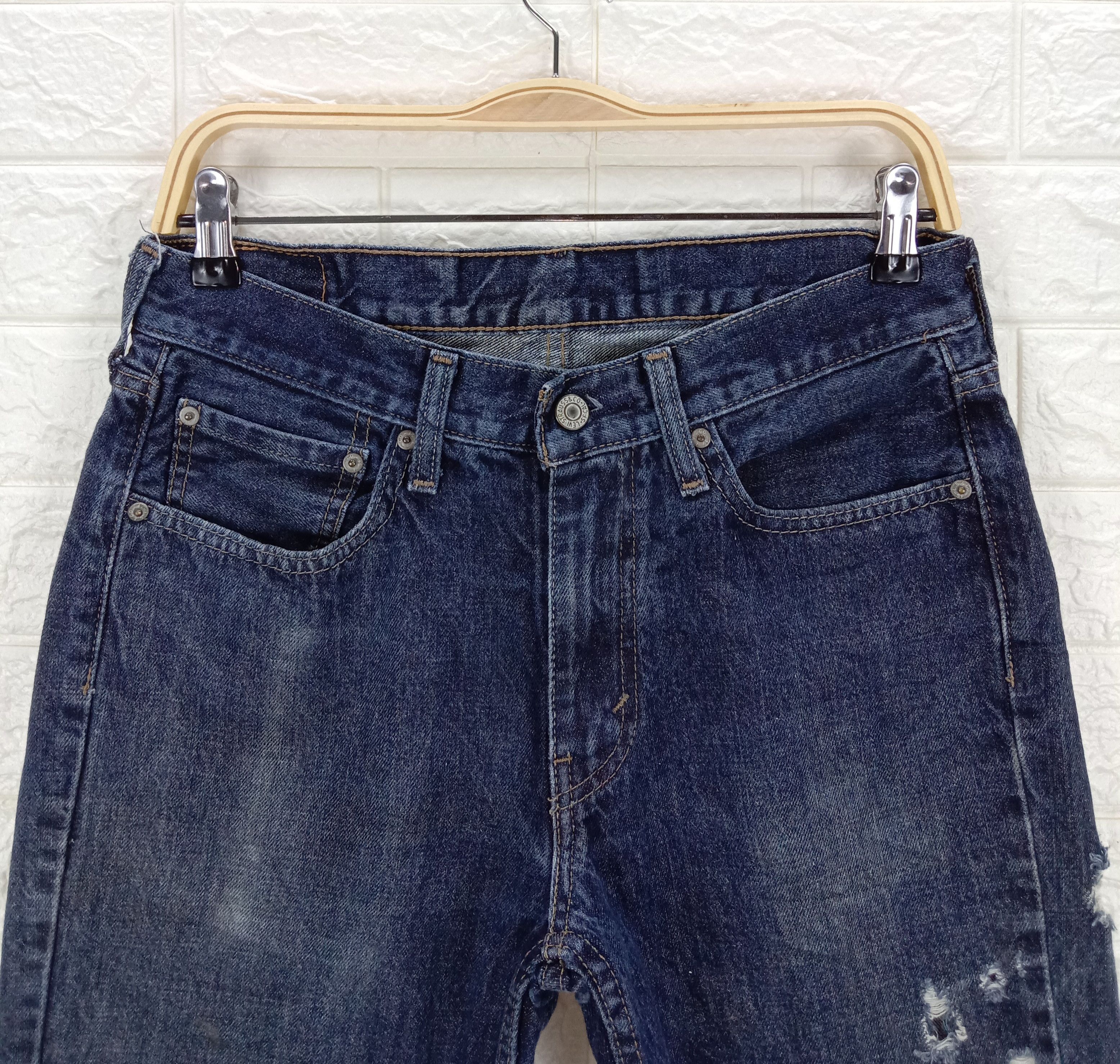Levi's Vintage Levi's 514 Jeans Distressed Denim Size US 30 / EU 46 - 2 Thumbnail