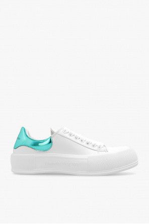 Alexander McQueen o1y0225 Low-Top Sneakers in White Size US 5 / IT 35 - 1 Thumbnail