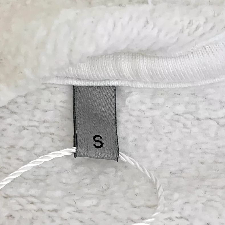 Dior Dior White letter embroidered cotton hooded drawstring long Size US S / EU 44-46 / 1 - 7 Thumbnail