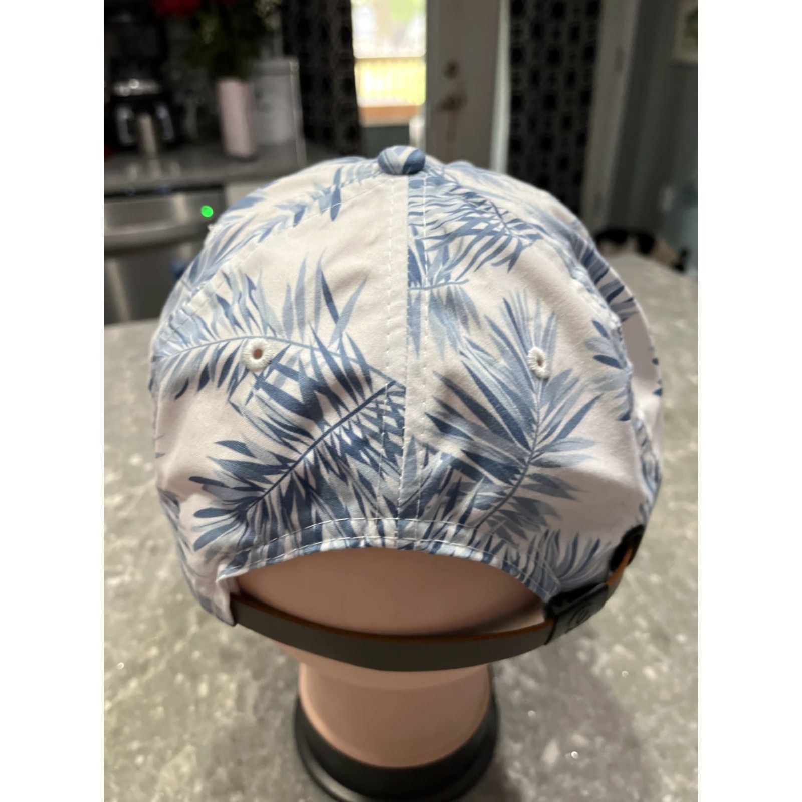 Imperial Imperial DNA Project Dry Martini Floral Golf Strapback Blue White Baseball Cap Unisex Adults Adjustable Polyester Size ONE SIZE - 3 Thumbnail