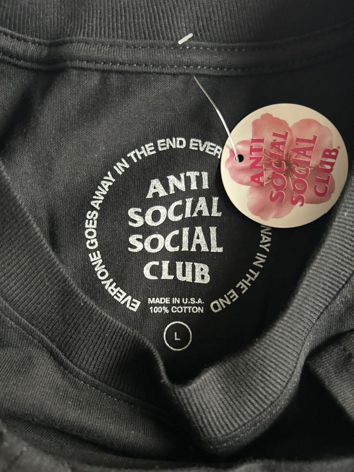 Anti Social Social Club × Fragment Design Anti Social Social Club ASSC Fragment Half Tone Tee USA Size US L / EU 52-54 / 3 - 8 Thumbnail