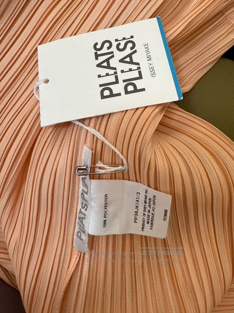 Issey Miyake Issey Miyake Horizontal Striped Pink Tank Top Size L / US 10 / IT 46 - 4 Thumbnail