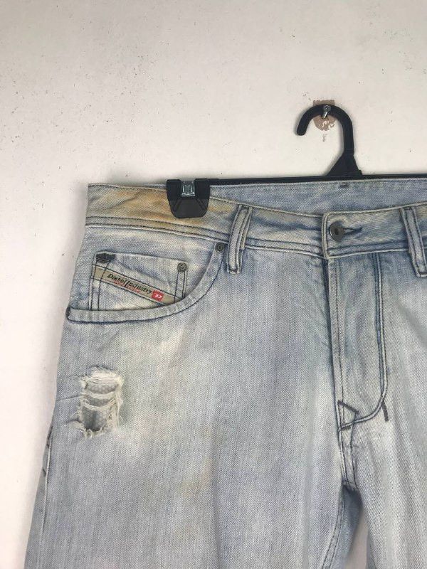 Adidas × Diesel Diesel Adidas Denim Pants Rare Items Size US 36 / EU 52 - 5 Thumbnail