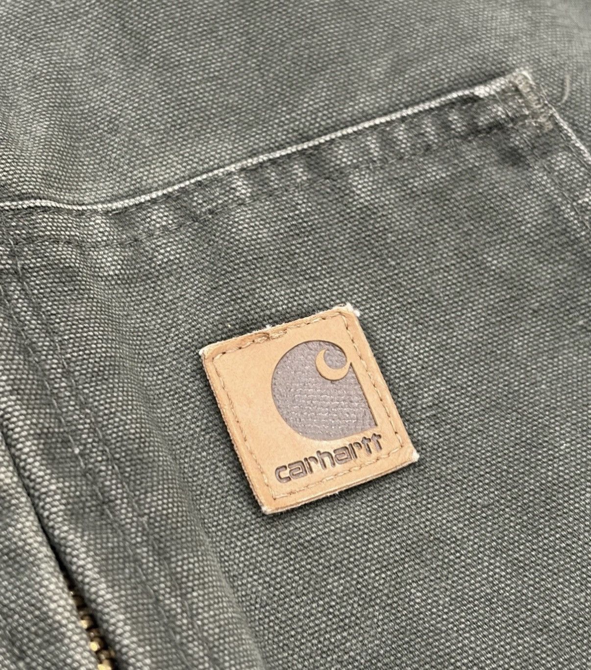 Carhartt Vintage Carhartt J130 Active Jacket MOS Green XXL Canvas Y2k Size US XXL / EU 58 / 5 - 5 Thumbnail