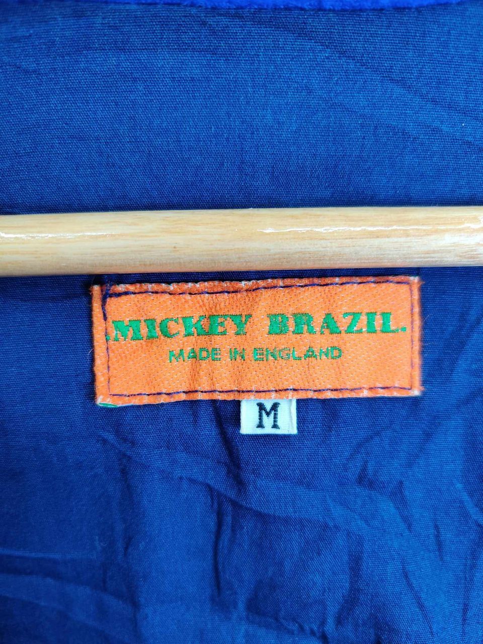 Japanese Brand Mickey Brazil Soft Denim Style Hoodie Baggy Jacket Size US M / EU 48-50 / 2 - 13 Thumbnail