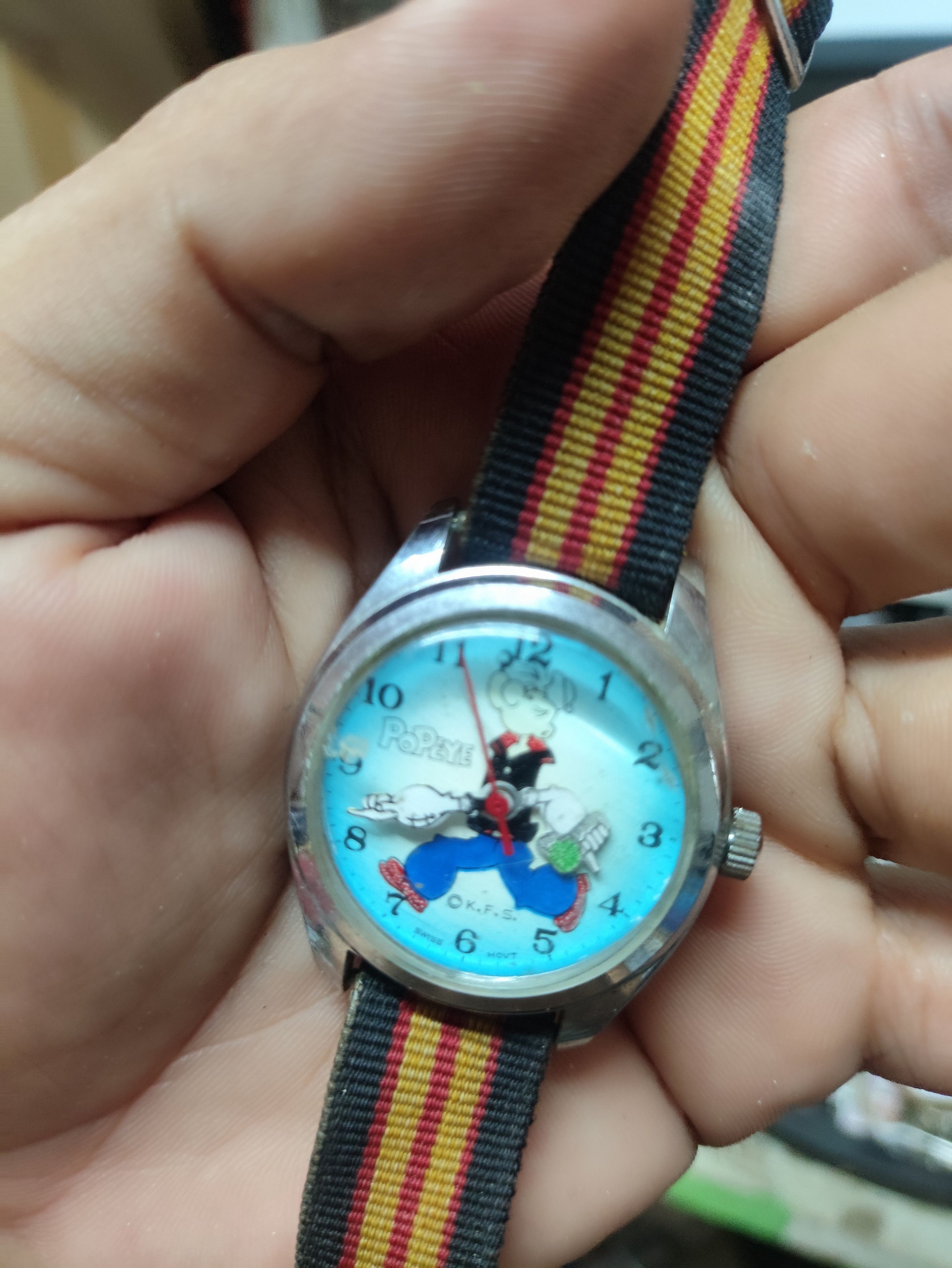Vintage Vintage Popeye Automatic Hand Winding Watch JAPAN Size ONE SIZE - 11 Thumbnail