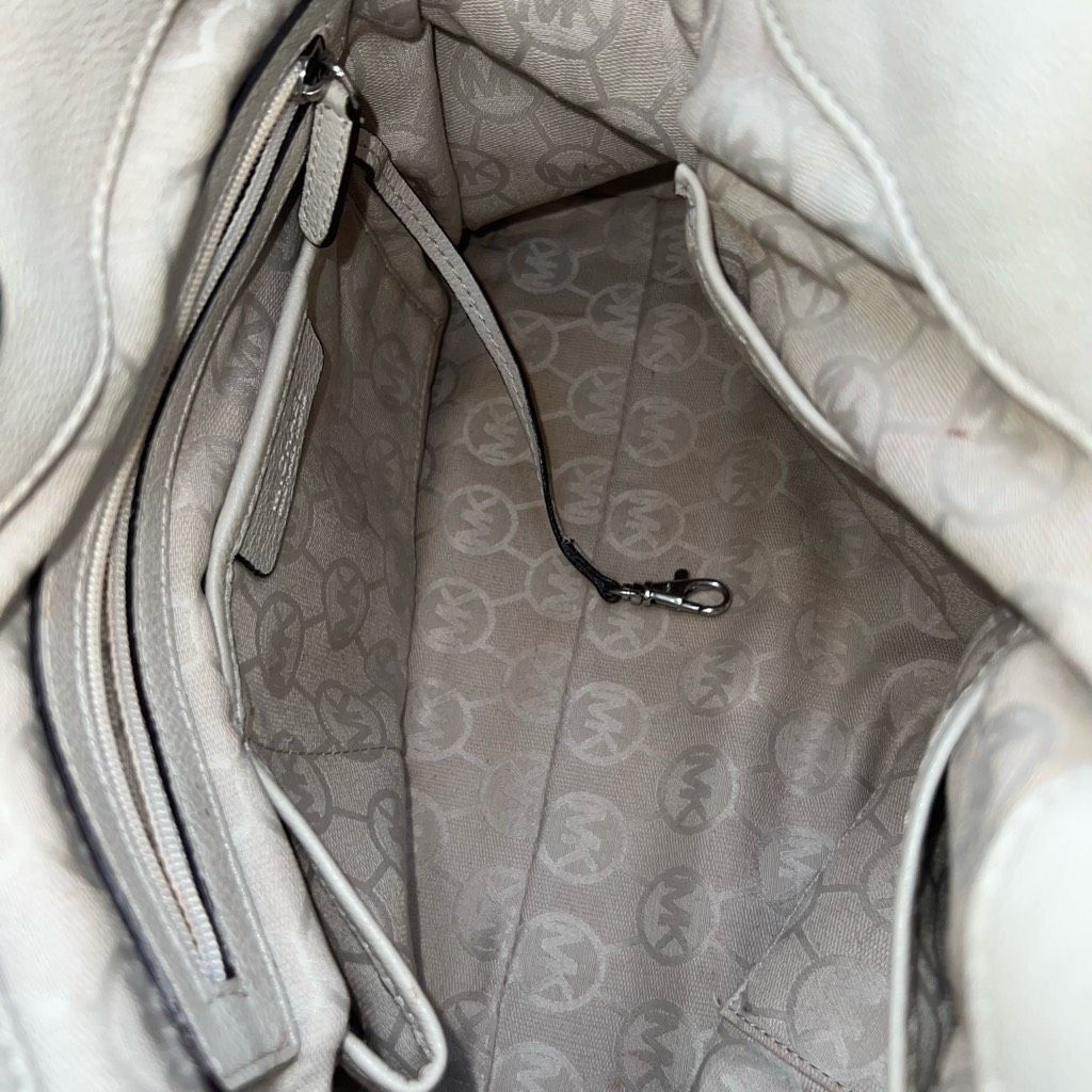 Michael Kors Michael Kors Hamilton Bag In Clay with Silver Hardware Lock Size ONE SIZE - 13 Thumbnail