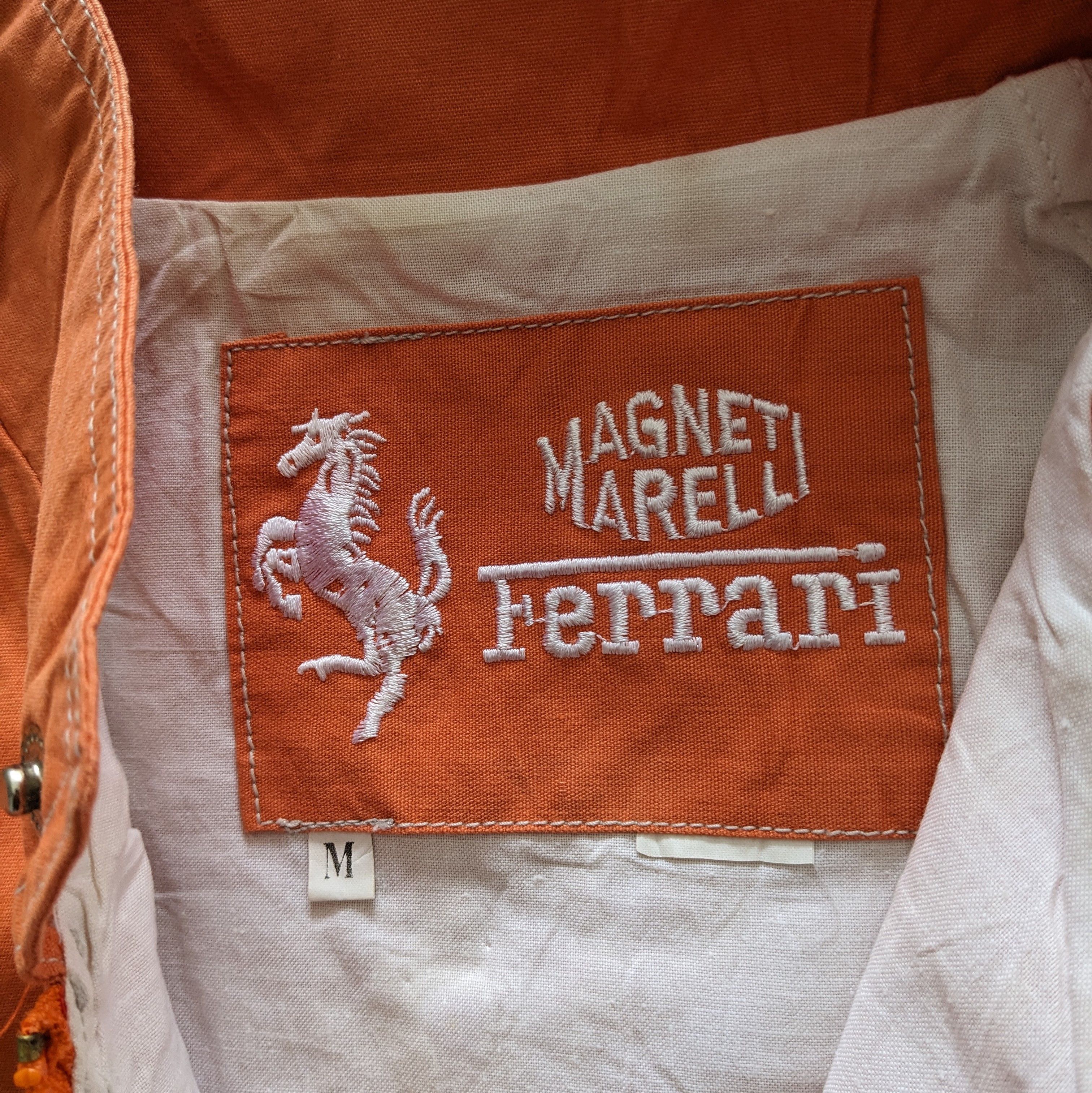 Ferrari Vintage MAGNETI MARELLI FERRARI Luxury Brand Jacket Size US L / EU 52-54 / 3 - 8 Thumbnail
