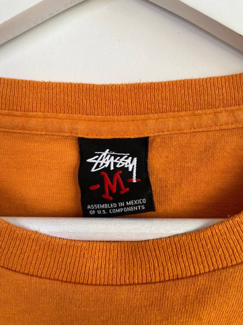 Stussy Vintage Stussy Sk8 Graffity Orange Tee Size US M / EU 48-50 / 2 - 2 Thumbnail