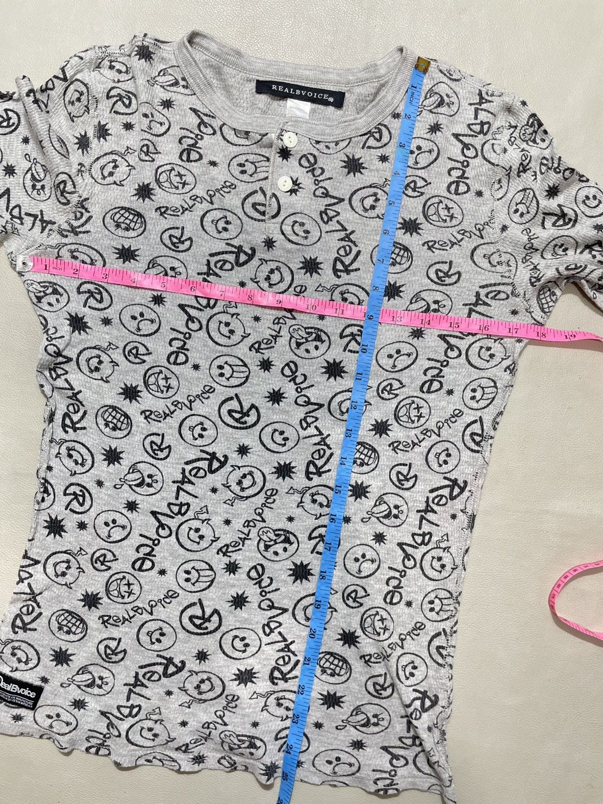 Hysteric Glamour Realbevoice Smiley Demons Long sleeve slim fit style Size US M / EU 48-50 / 2 - 5 Thumbnail