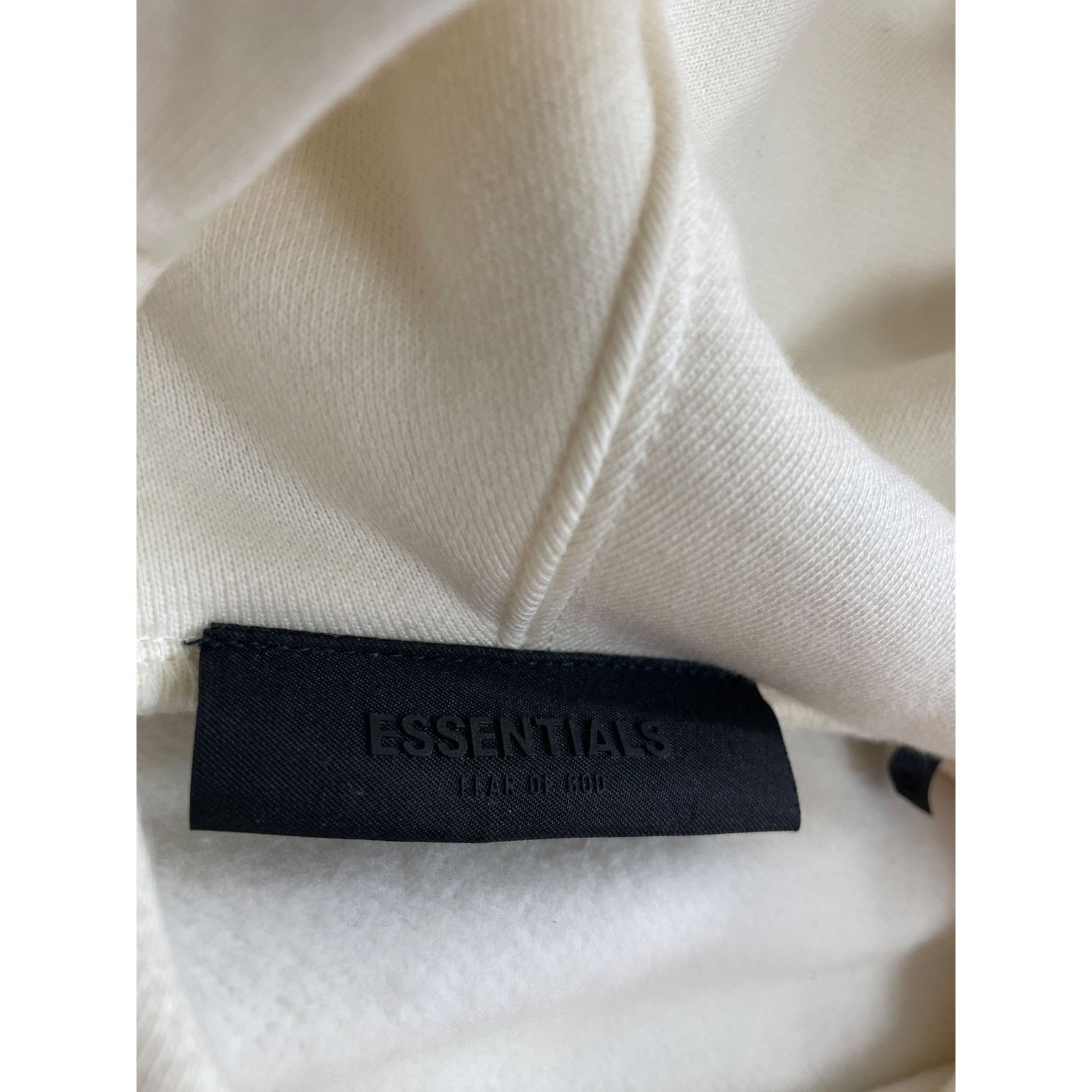 Fear of God Fear of God Essentials Cream Hoodie XXL Oversized hoodie Size US XXL / EU 58 / 5 - 4 Thumbnail