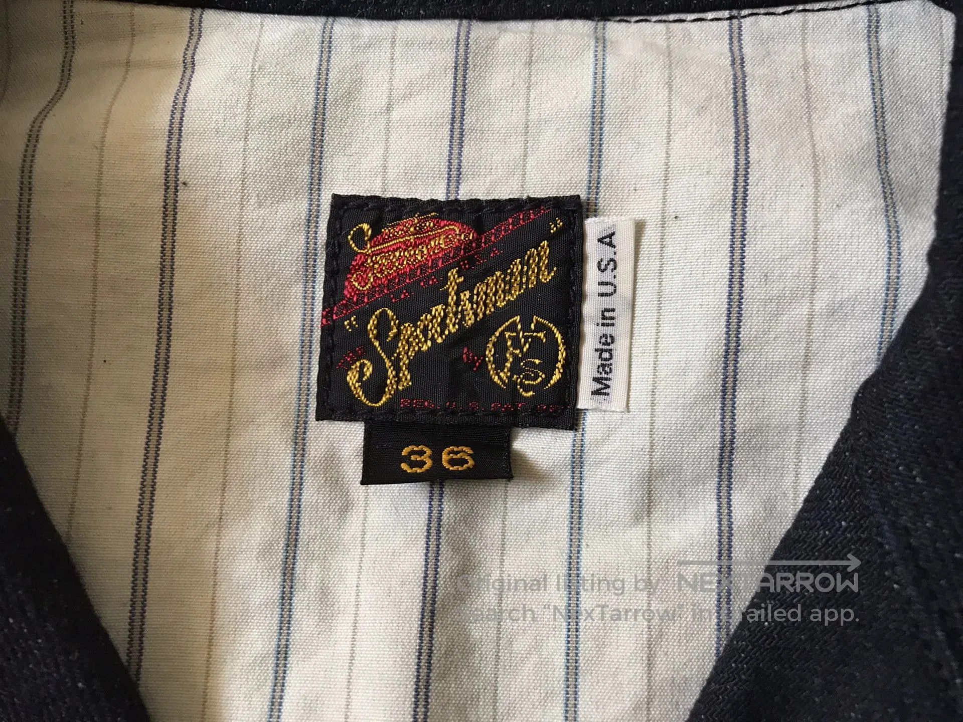 Mister Freedom Mister Freedom 50s Denim Sportcoat. Size US M / EU 48-50 / 2 - 7 Thumbnail