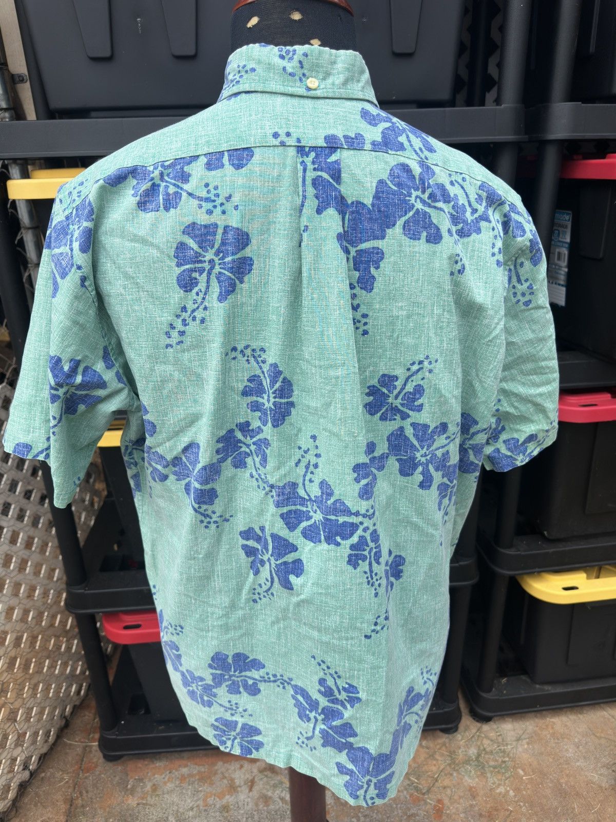 Reyn Spooner Reyn Spooner Hawaiian Print Green/Blue Men's Large Size US L / EU 52-54 / 3 - 2 Thumbnail