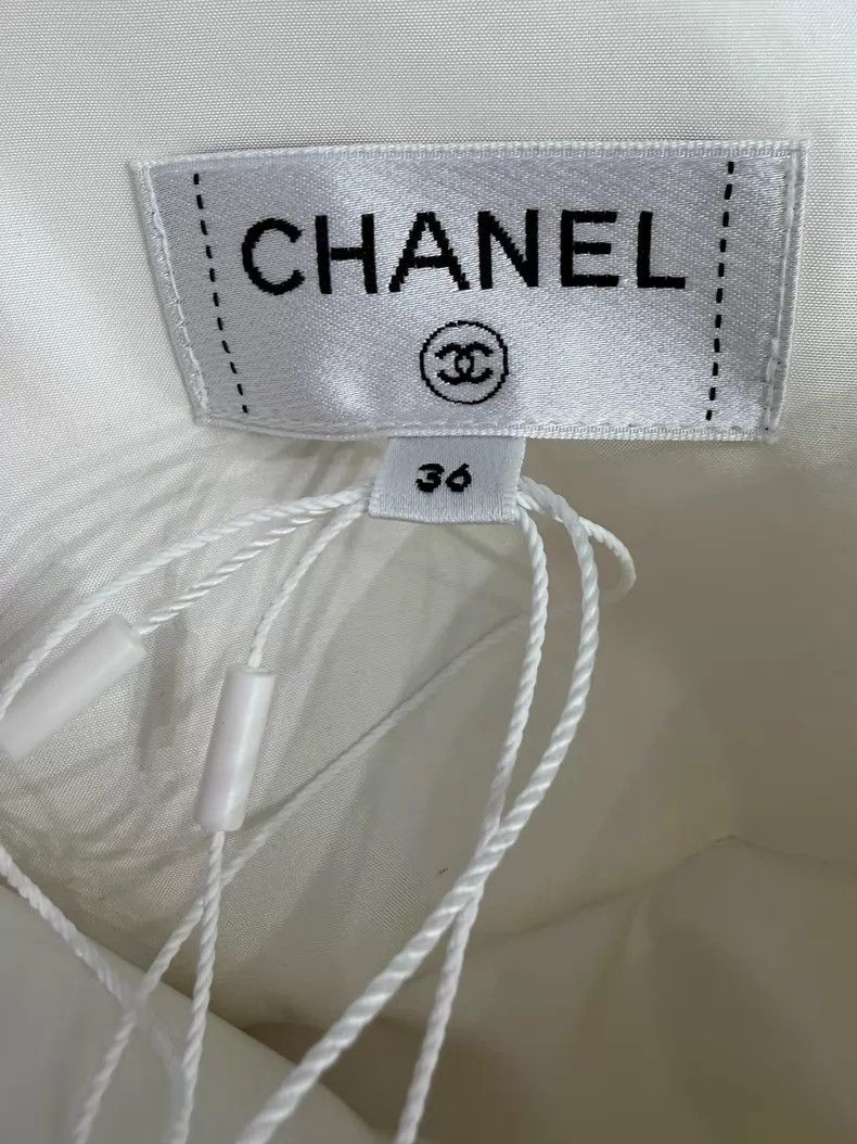 Chanel Chanel Early Spring Vacation Series White Long Skirt Size 24" / US 00 / IT 34 - 4 Thumbnail