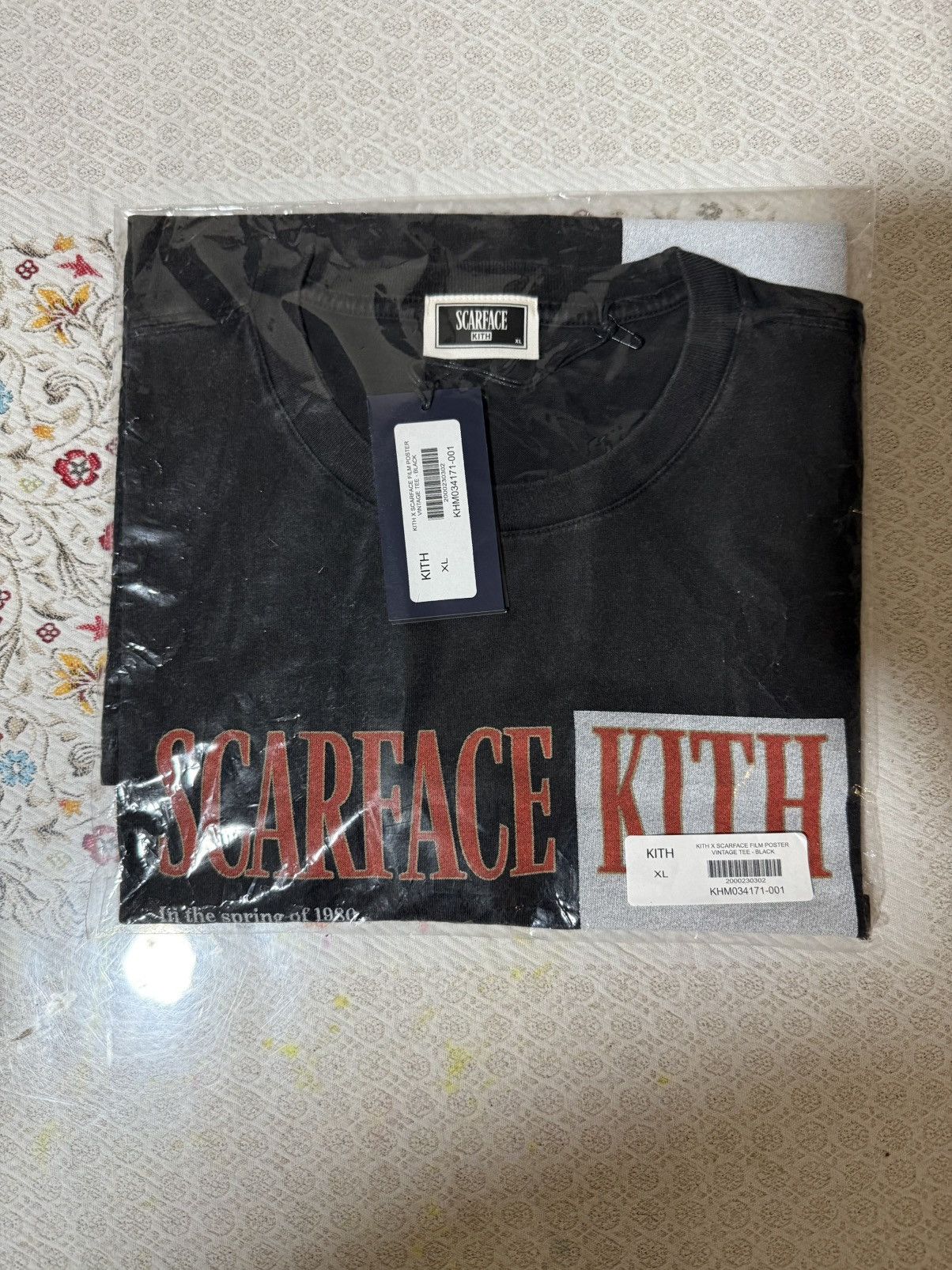 Kith Kith for Scarface Film Poster Vintage Tee T-Shirt Size XL Size US XL / EU 56 / 4 - 7 Thumbnail
