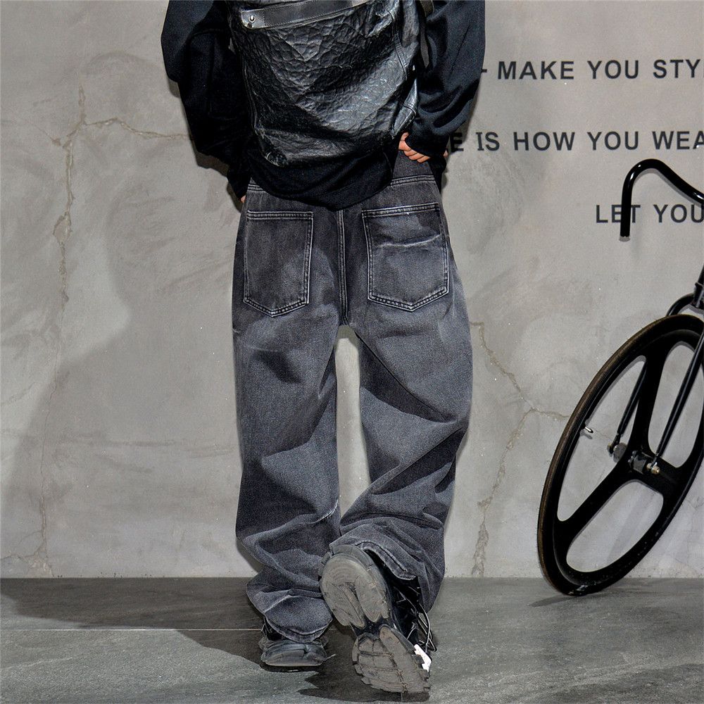 Jean High Quality Hip-hop Baggy Jeans For Men Size US 36 / EU 52 - 2 Thumbnail