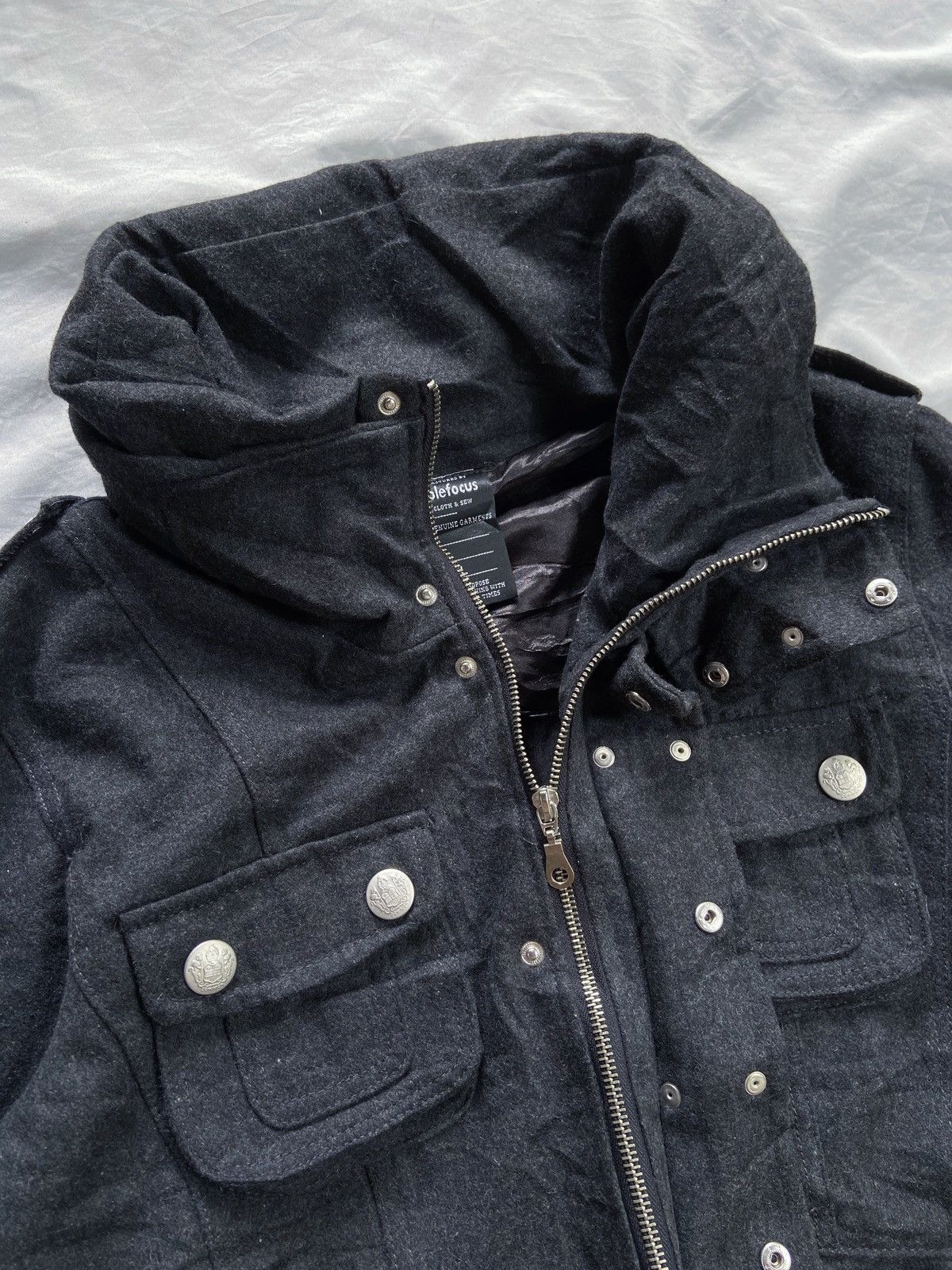 Isamu Katayama Backlash DOUBLE FOCUS MULTI POCKET BONO ZIP HOODIE Size US L / EU 52-54 / 3 - 12 Thumbnail