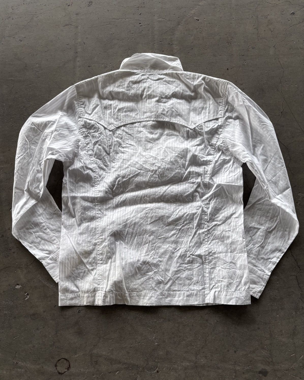 Tornado Mart Tornado Mart White Button Up Shirt Size US M / EU 48-50 / 2 - 6 Thumbnail