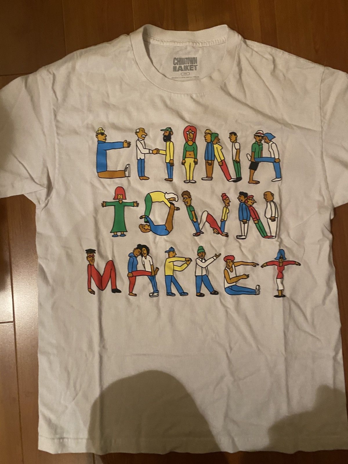 Market RARE Chinatown Market Spellout Human Tee Size US L / EU 52-54 / 3 - 1 Thumbnail