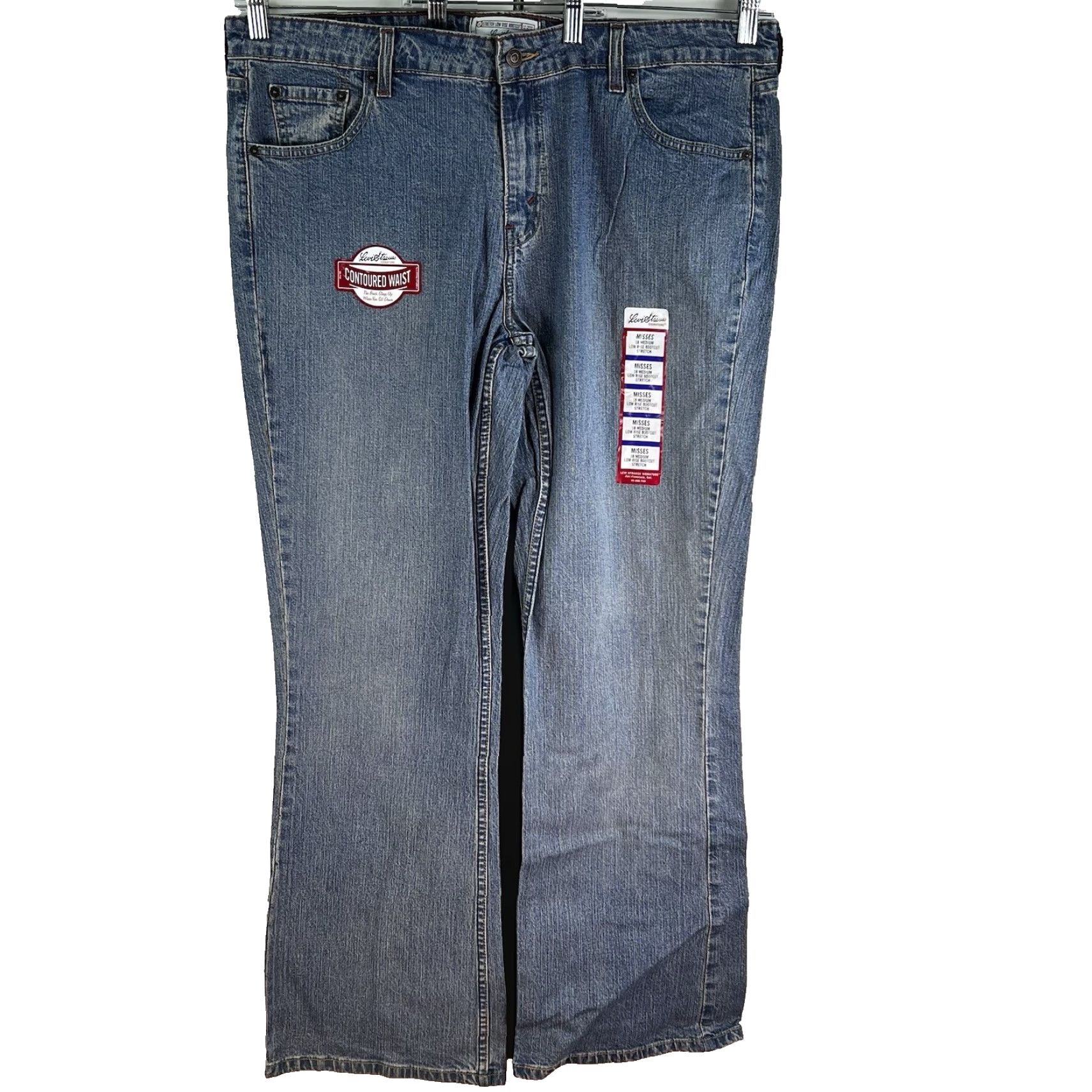 Levi's VINTAGE Levi's Signature Boot Cut Denim Jeans Women's 16M 32 Inseam Blue 41 Waist NWT Jeans Size 38" / US 16 / IT 52 - 2 Thumbnail
