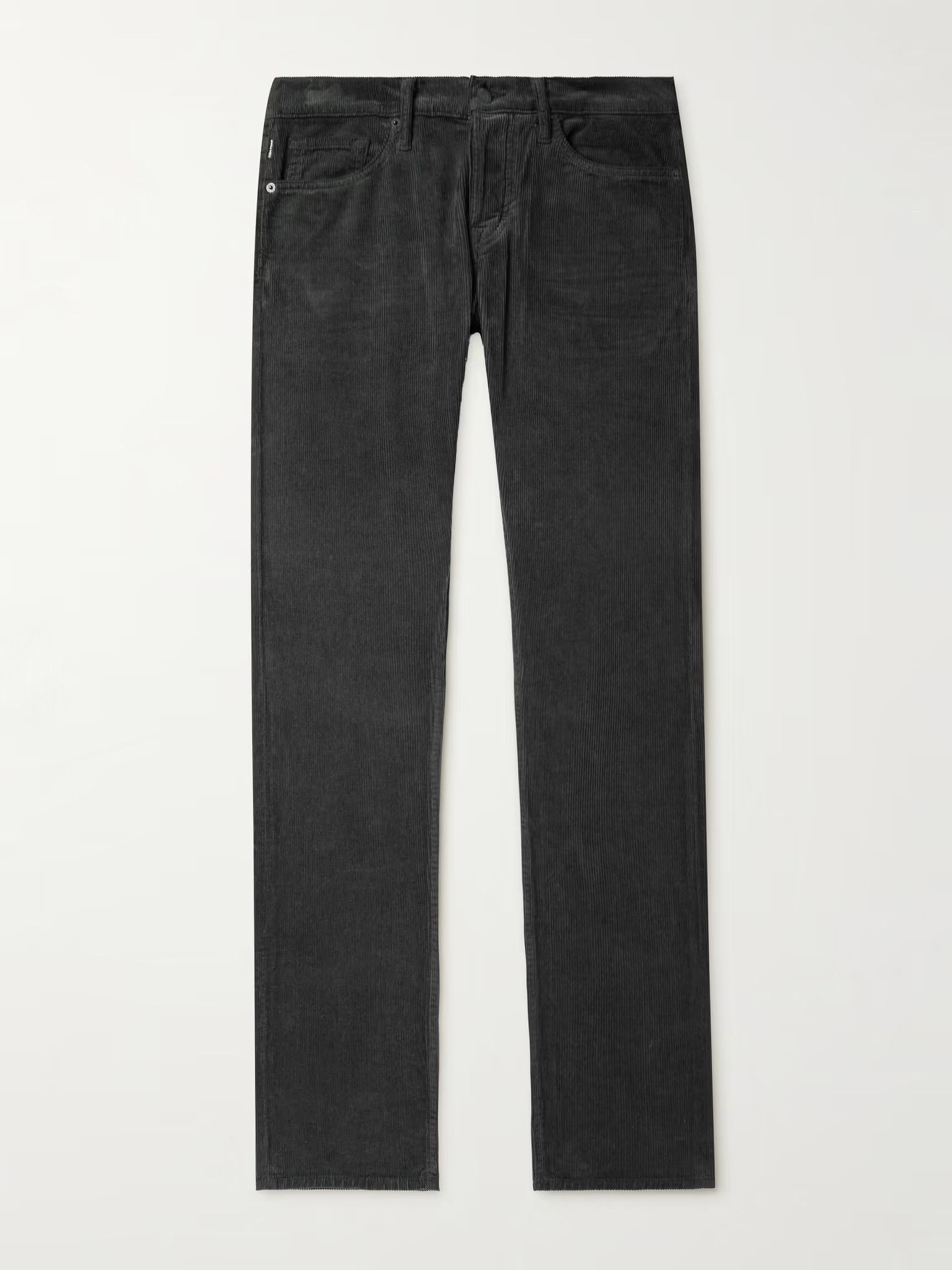 Tom Ford o1w1db10225 TFD001 Corduroy Trouser in Anthracite Grey Size US 38 / EU 54 - 1 Thumbnail