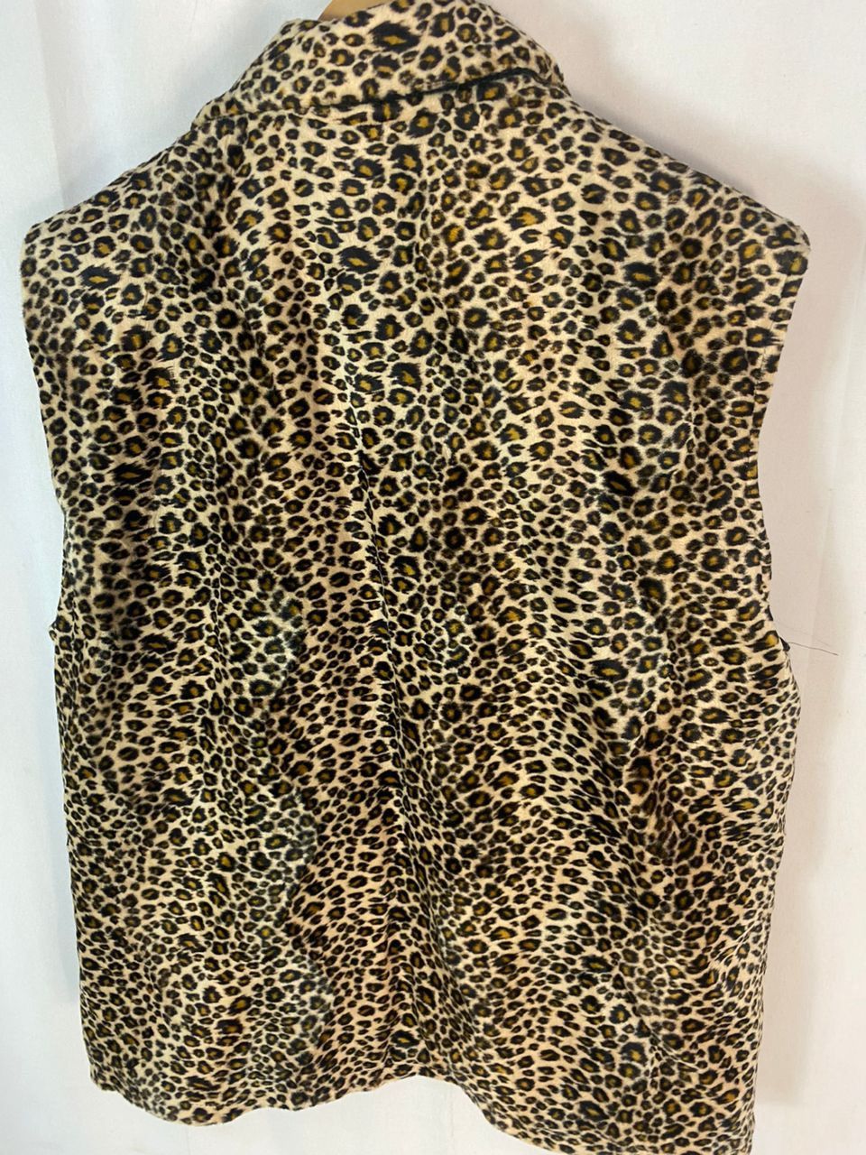 Japanese Brand Unbrand leopard button up vest jacket Size L / US 10 / IT 46 - 6 Thumbnail
