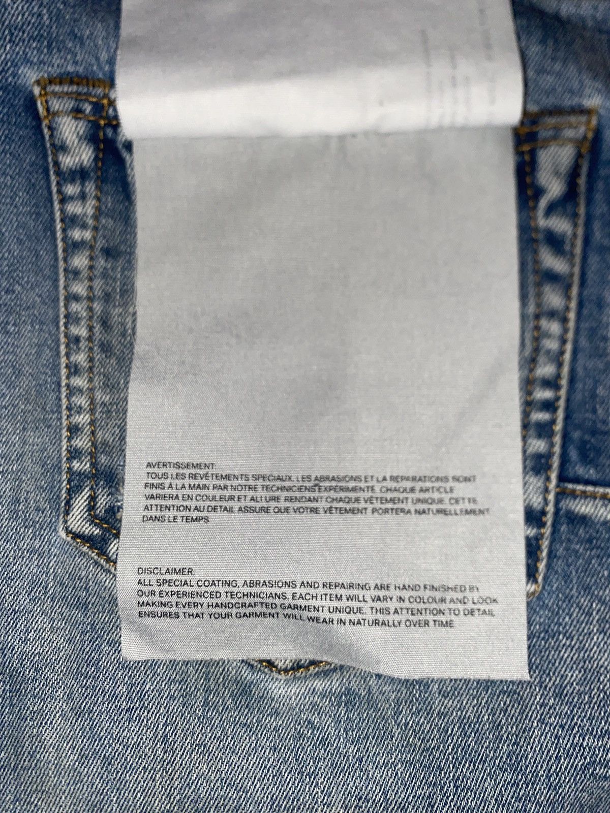 Purple Brand Blue with a foggy white purple jeans Size US 31 - 5 Thumbnail