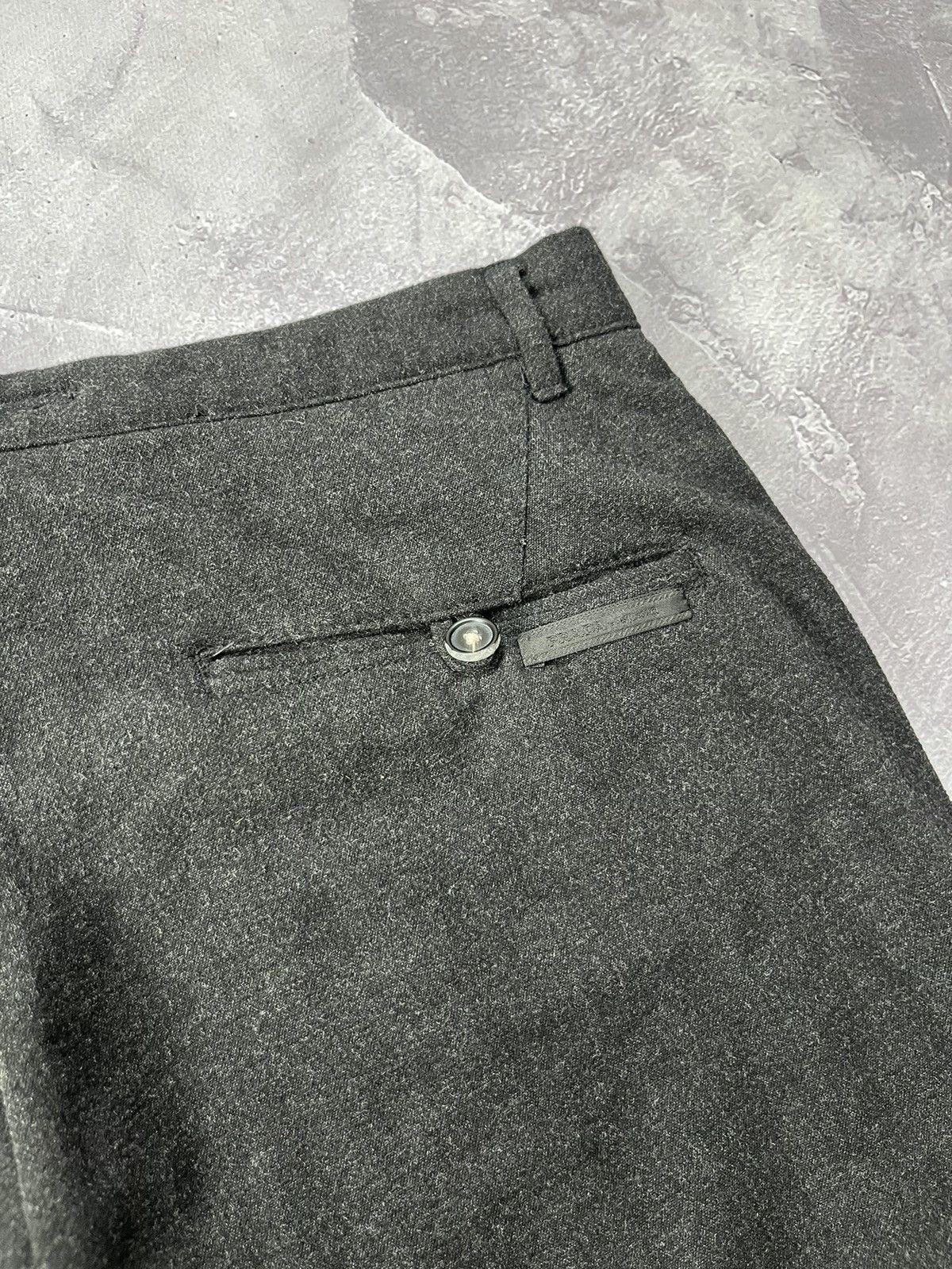 Prada Prada Women's Wool Pants Trousers Grey Size 42 Size 28" / US 6 / IT 42 - 10 Thumbnail
