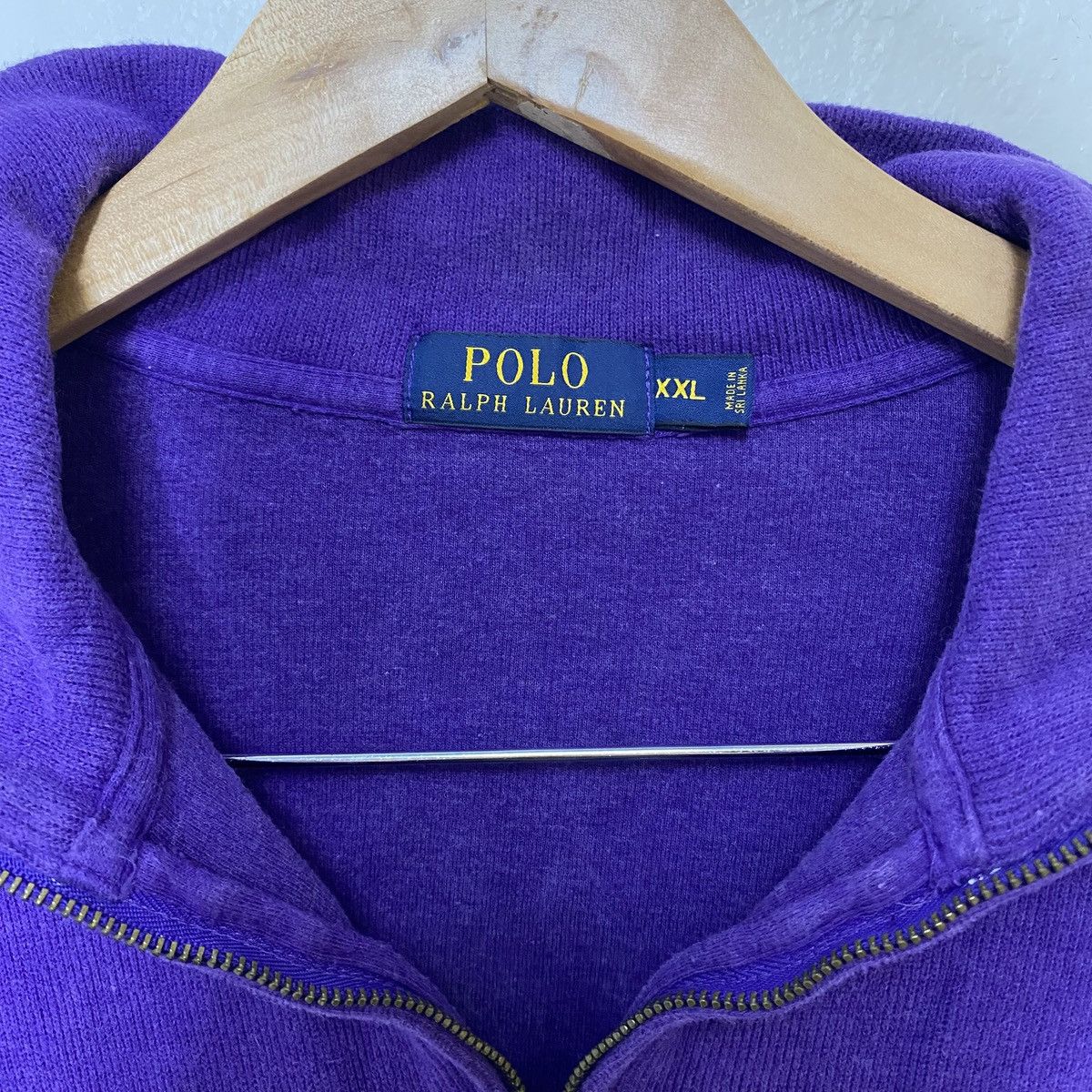 Polo Ralph Lauren Purple polo sweater Size US XXL / EU 58 / 5 - 3 Thumbnail