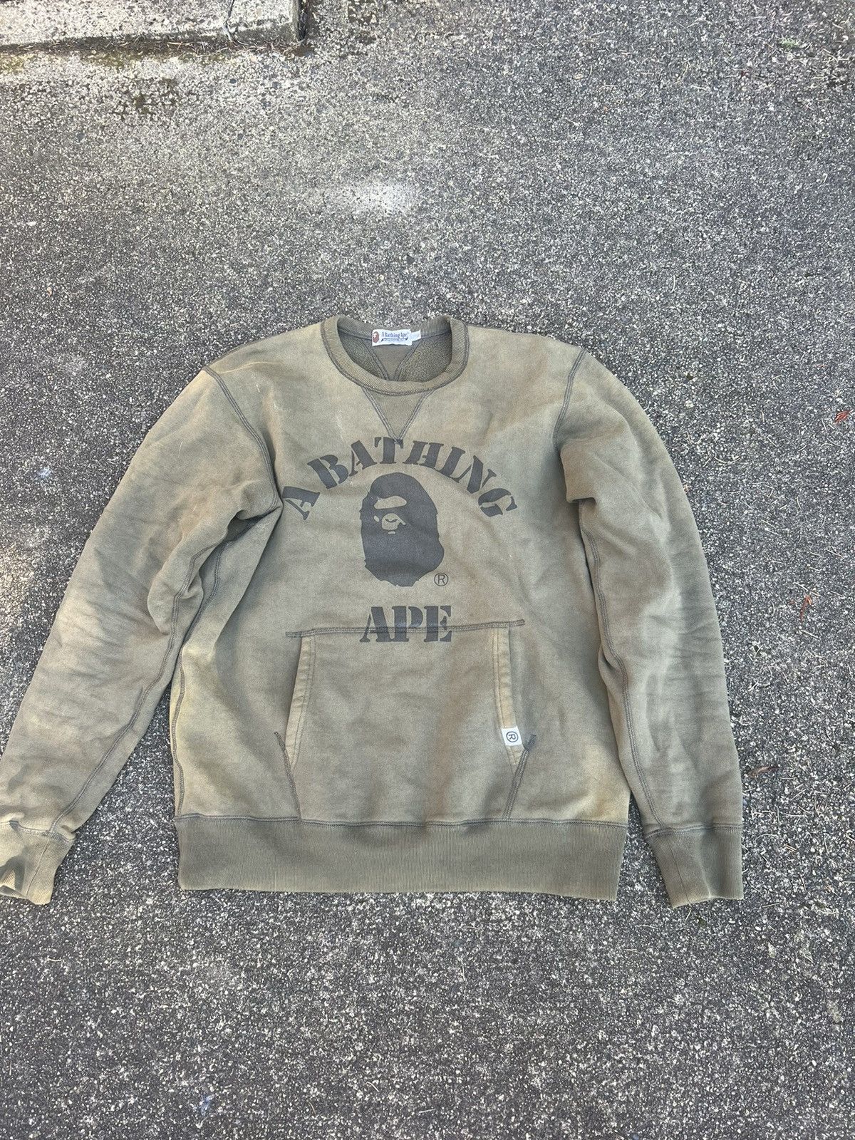 Bape Vintage Inspired BAPE spellout sweatshirt Size US XL / EU 56 / 4 - 1 Thumbnail