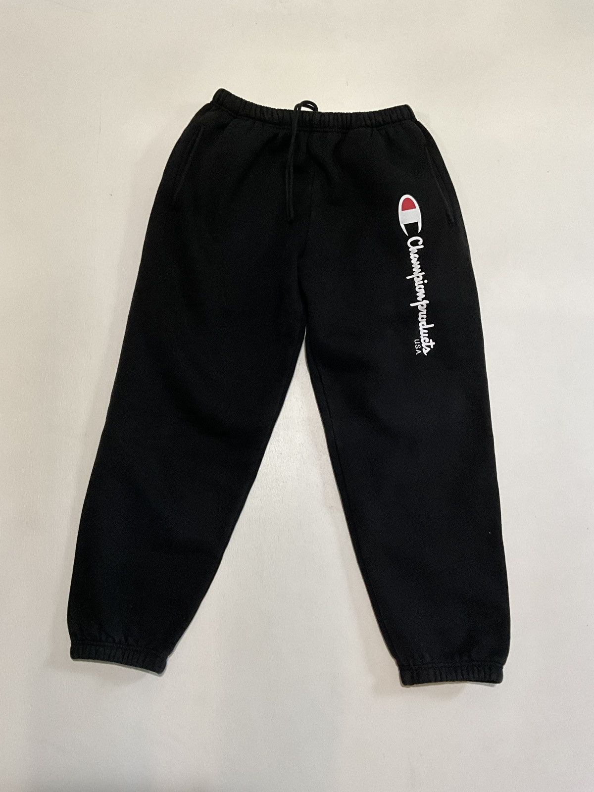 Supreme store x Champion Navy Nylon Jogger Pants