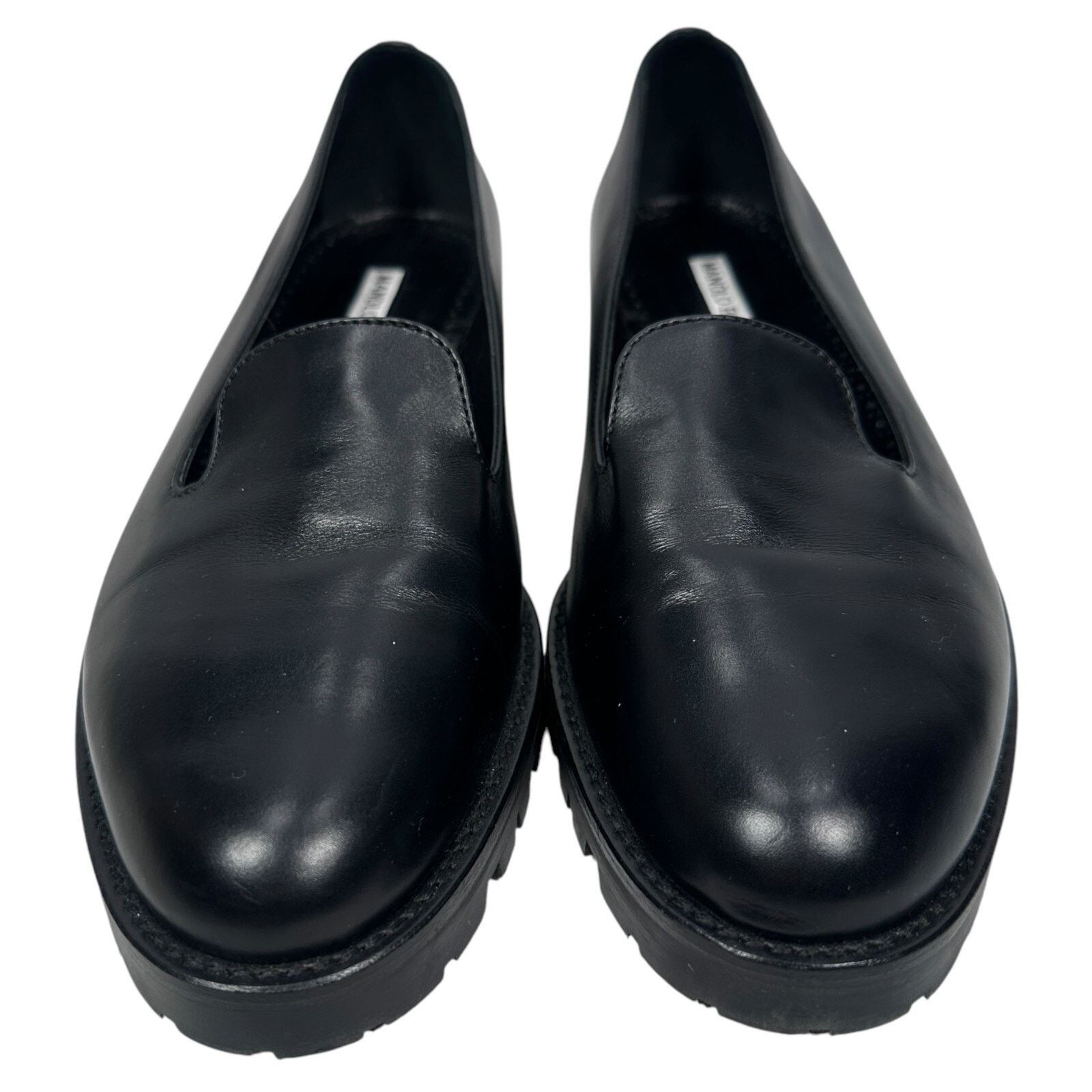 Manolo Blahnik Manolo Blahnik Loafers Women’s 39.5 Black Leather US 9.5 Size US 9.5 / IT 39.5 - 2 Thumbnail