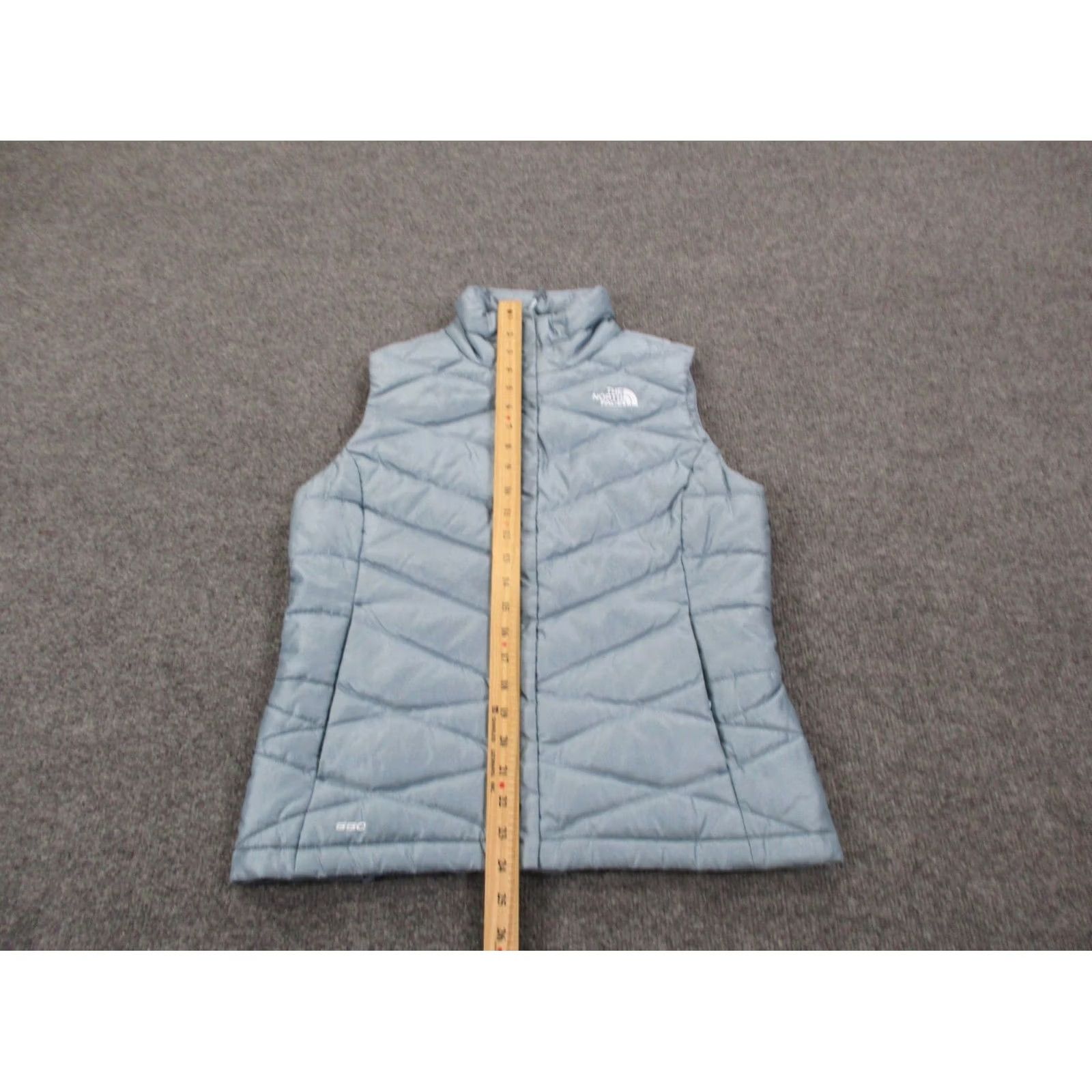 The North Face Nike North Face Vest Jacket Women M Blue Down Quilted Puffer Outdoor 550 Size M / US 6-8 / IT 42-44 - 3 Thumbnail
