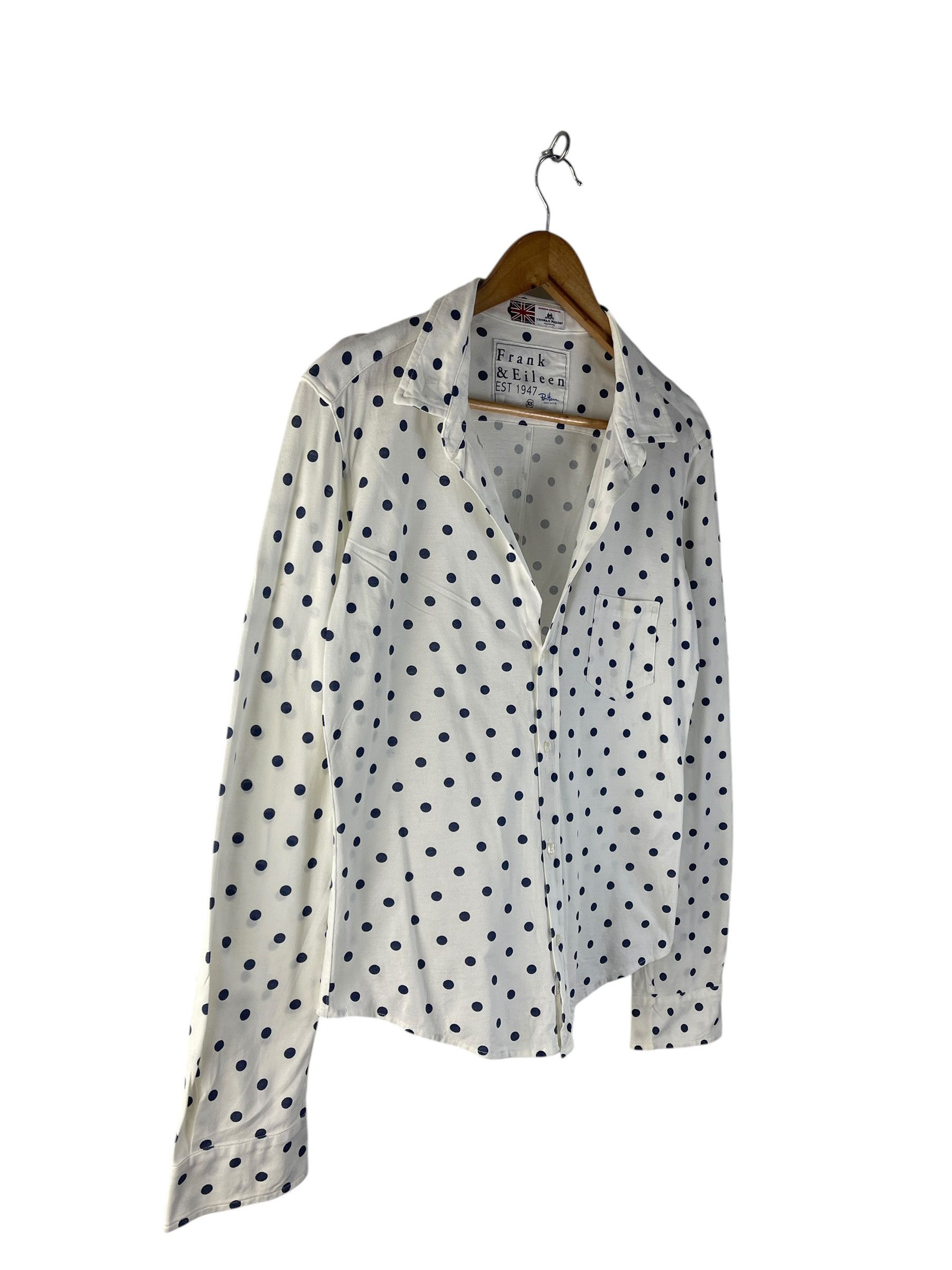 Frank & Eileen Frank & Eileen Polka Dot Shirt Ron Herman Thomas Mason Size US XS / EU 42 / 0 - 4 Thumbnail