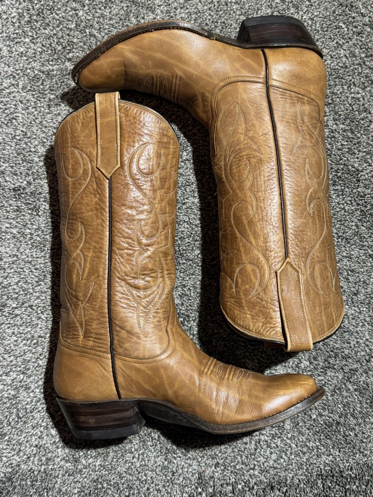 Rios of Mercedes Rios of Mercedes Men’s Royal Calfskin Cowboy Boots Size 7.5B Size US 7.5 / EU 40-41 - 11 Thumbnail