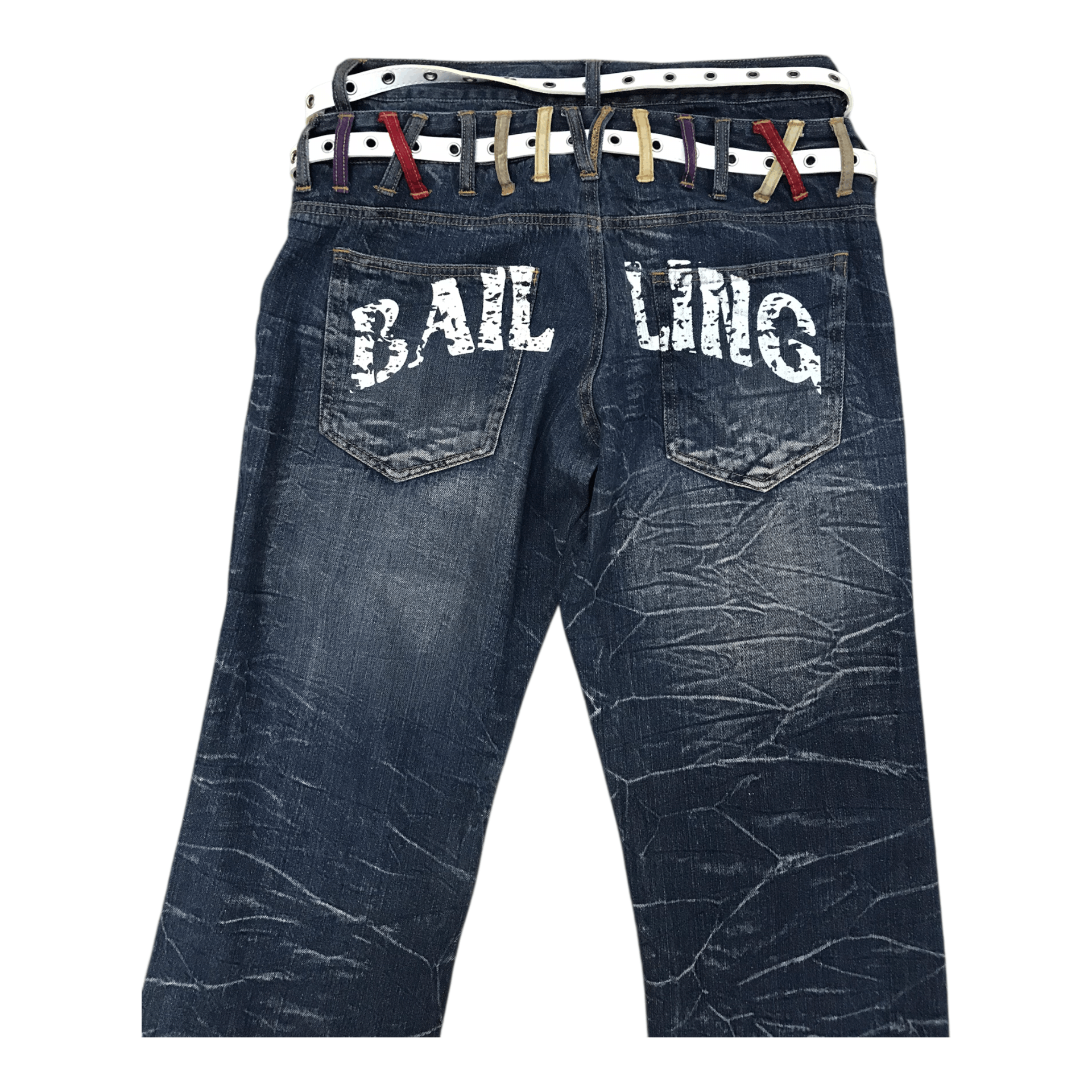 If Six Was Nine Flare Nylaus Denim pant Size US 32 / EU 48 - 4 Thumbnail