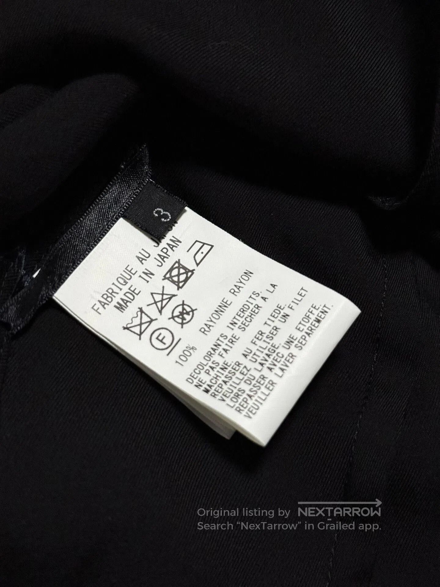 Yohji Yamamoto Yohji Yamamoto Black Long Sleeve Shirt. Size L / US 10 / IT 46 - 9 Thumbnail