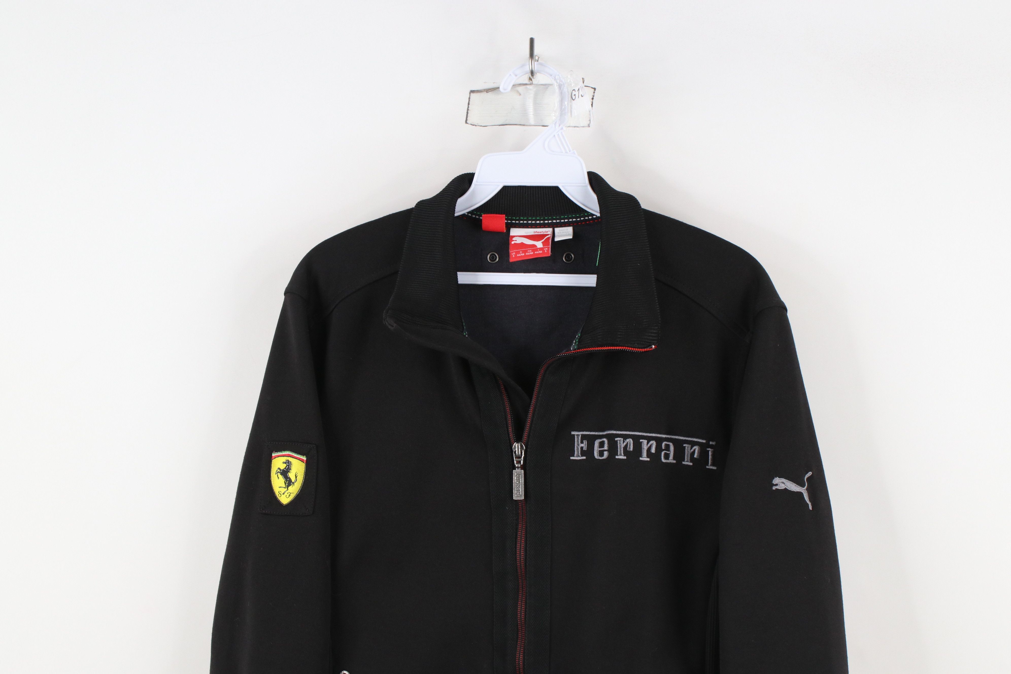 Puma × Vintage Puma x Scuderia Ferrari Formula 1 Racing Full Zip Jacket Size US S / EU 44-46 / 1 - 2 Thumbnail